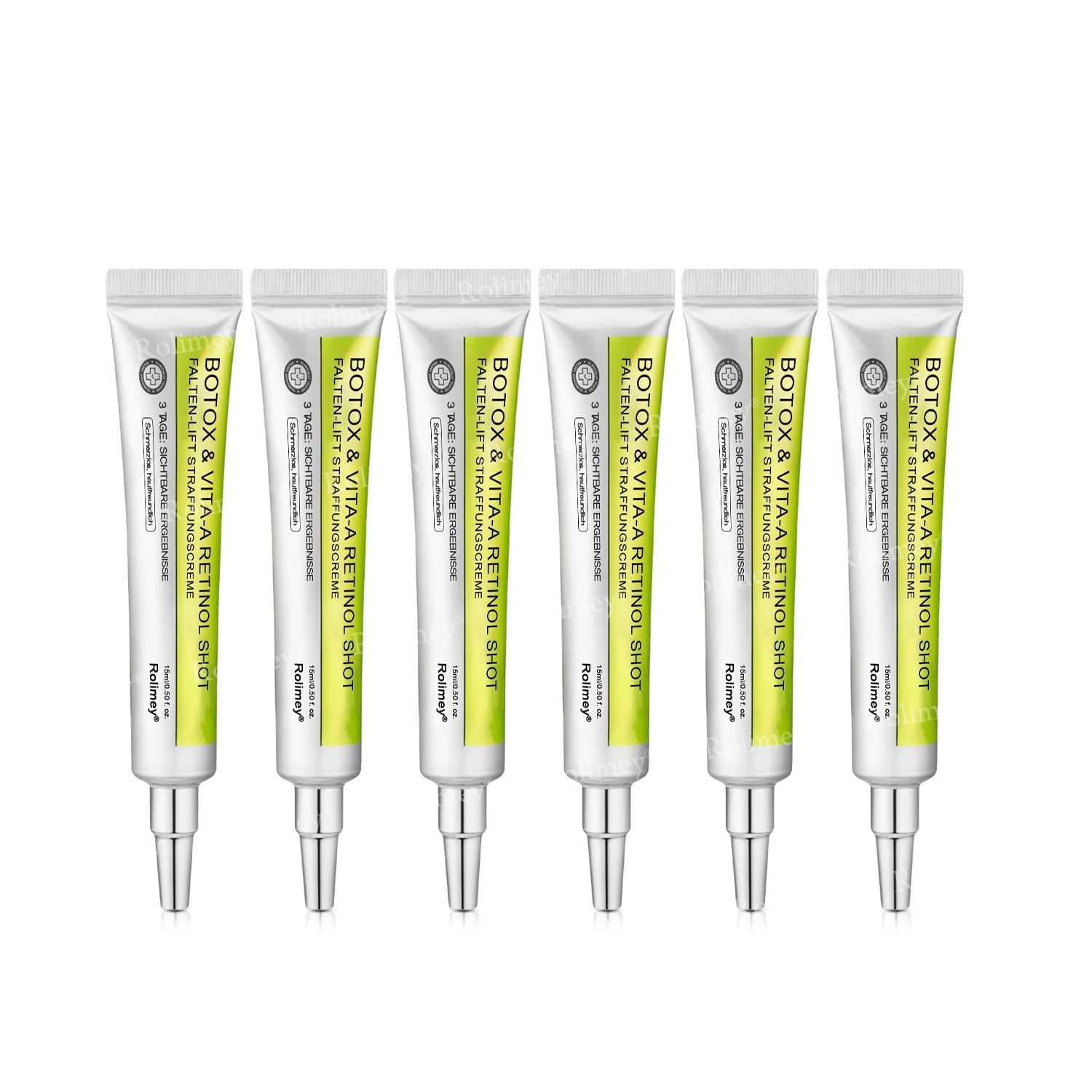 Rolimey® Retinol & Botox Shot ✓ Dermatologisch getestete Lifting-Creme