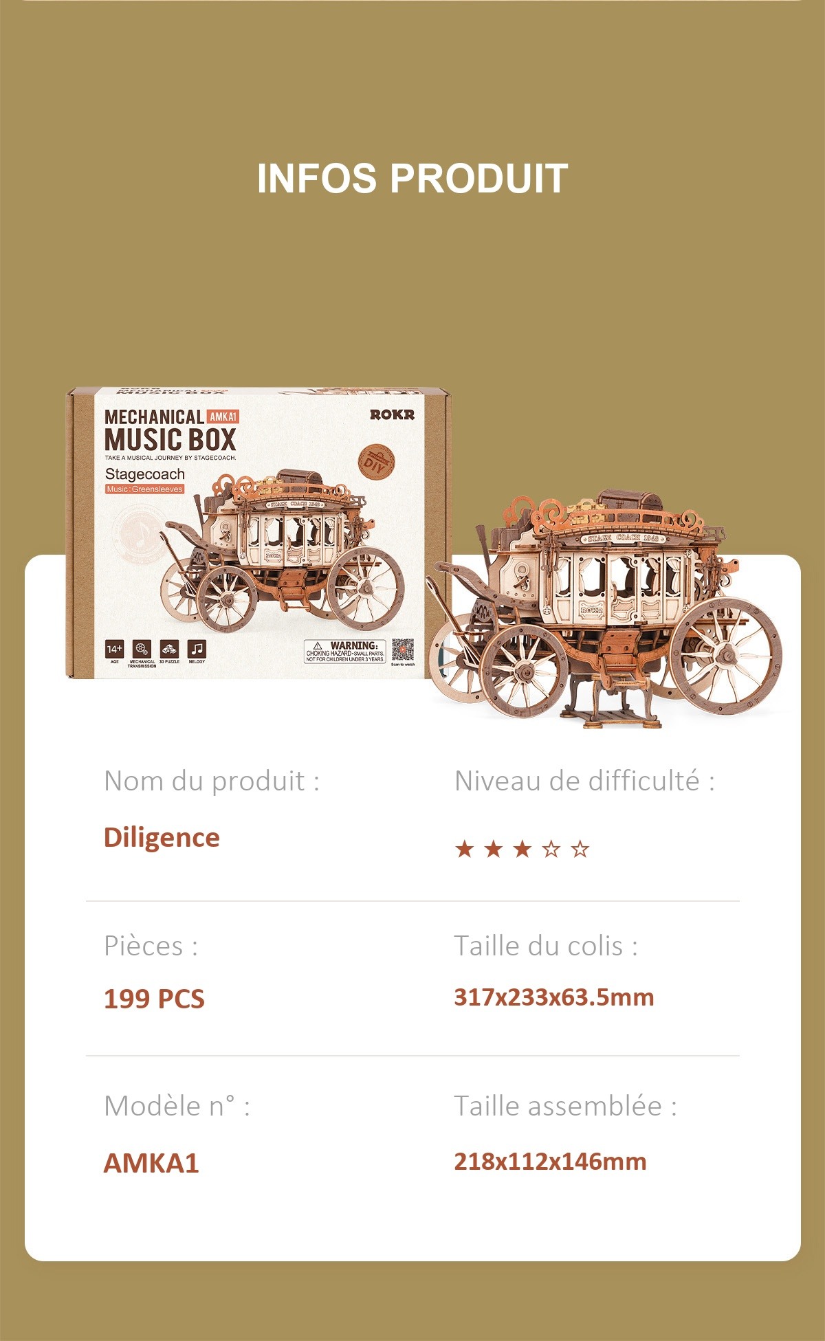 ROKR Stagecoach AMKA1 stagecoach title affiche