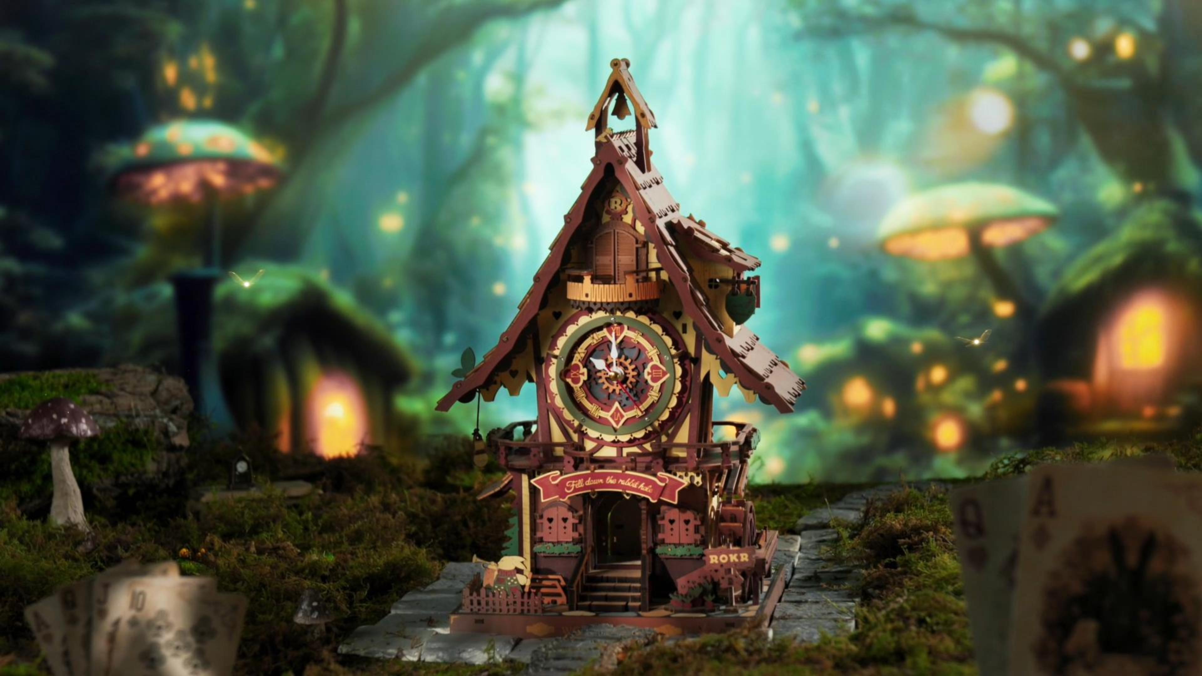 Présentation du nouveau puzzle 3D en bois ROKR Cuckoo Clock