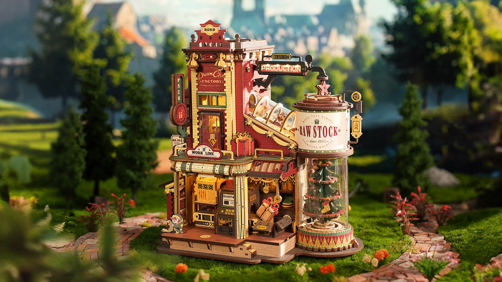 Un nouveau plaisir de construction : le ROKR Dream Gift Factory est maintenant disponible
