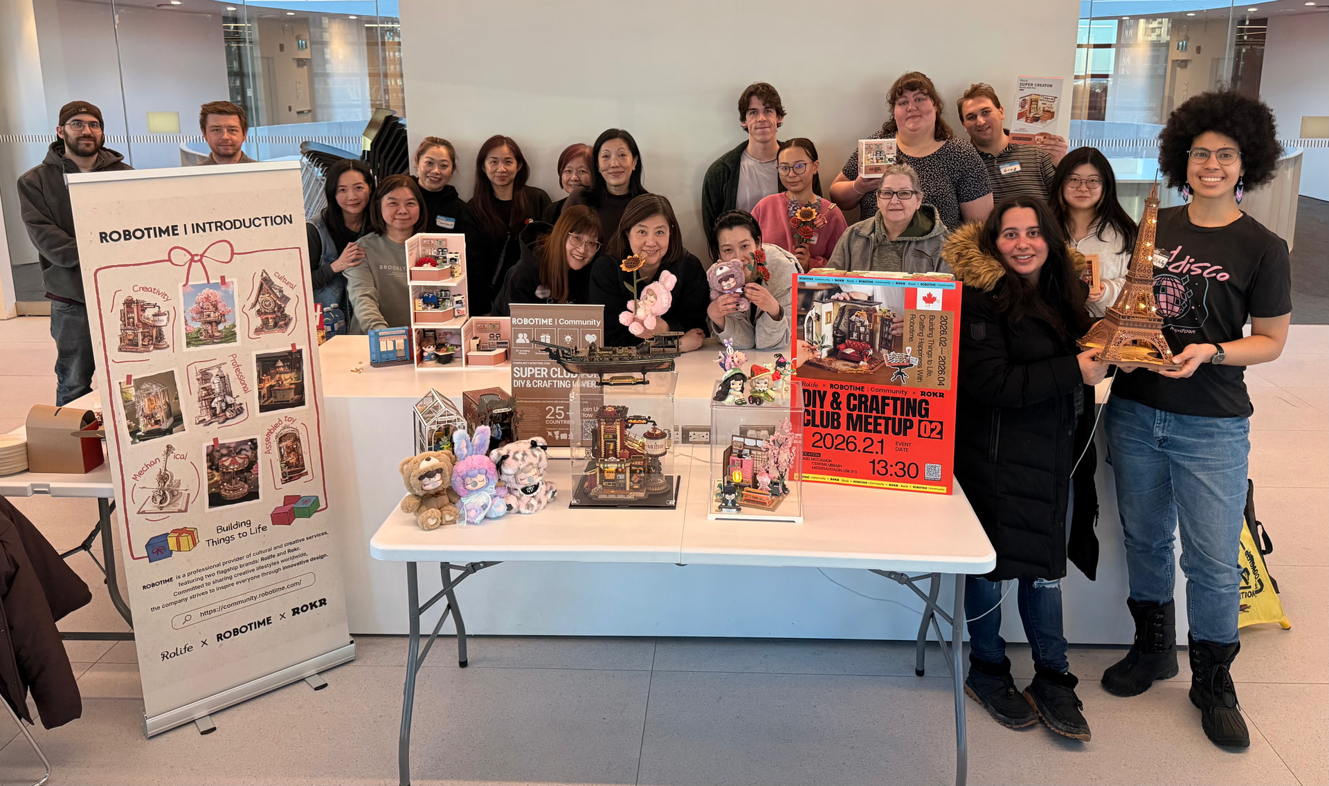Rencontre de la communauté ROKR Un rassemblement DIY pratique à Mississauga Canada