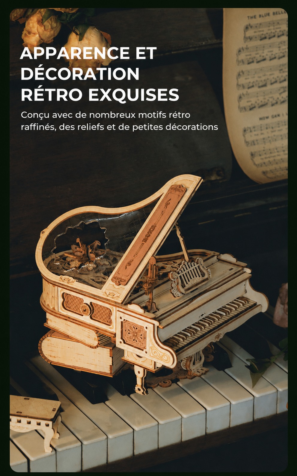 ROKR Magic Piano AMK81 product affiche avec magic piano title