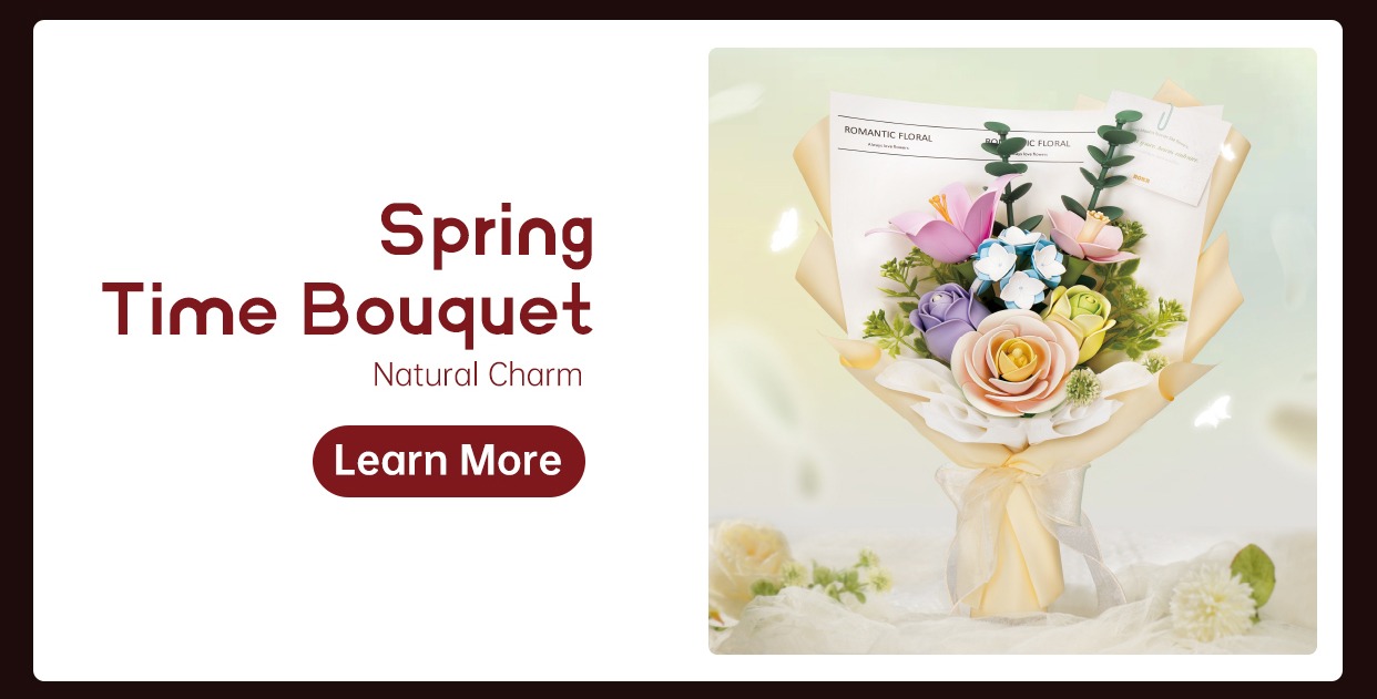ROKR Spring Time Bouquet floral art recommendation panel