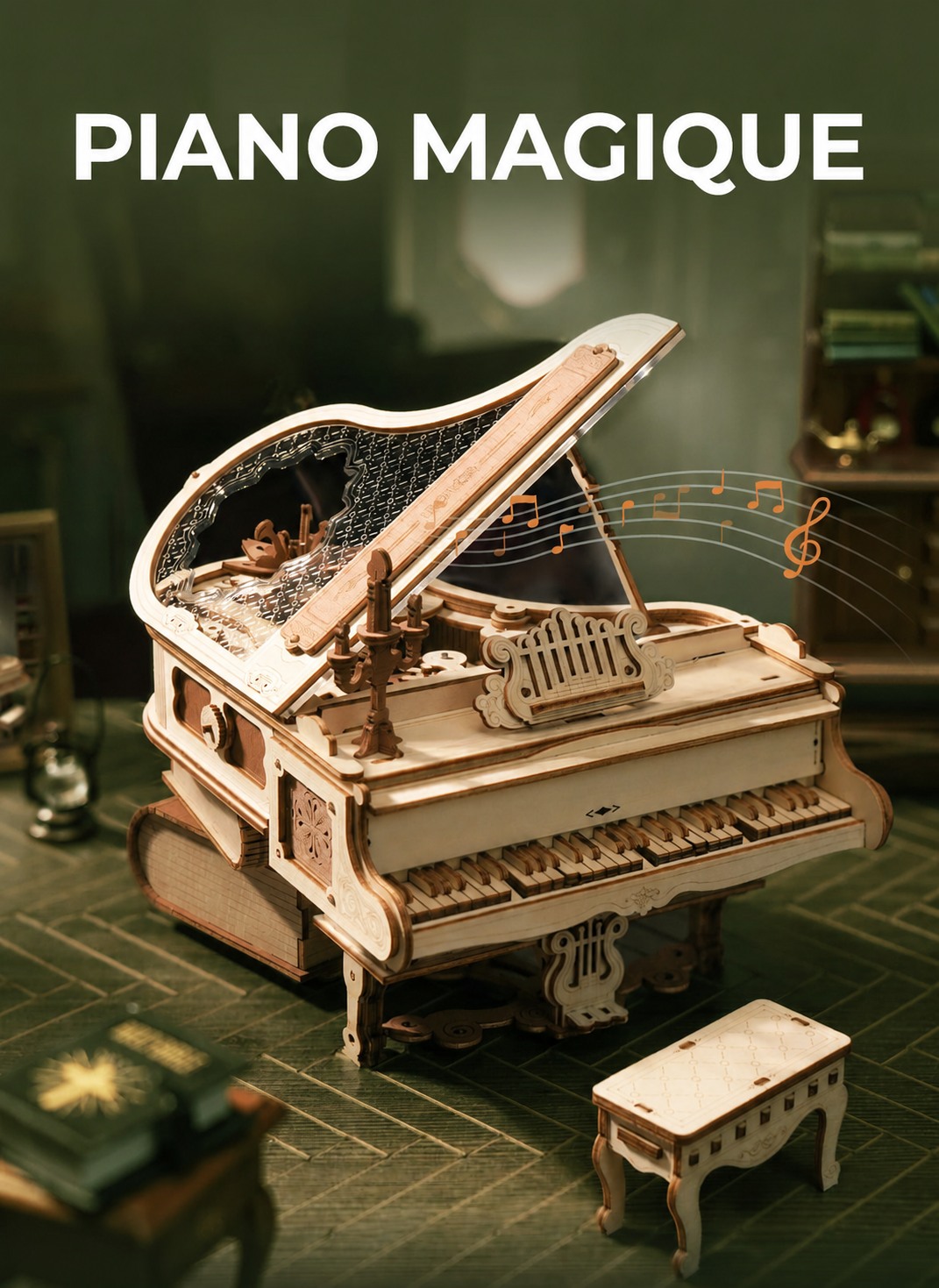 ROKR Magic Piano AMK81 product affiche avec magic piano title