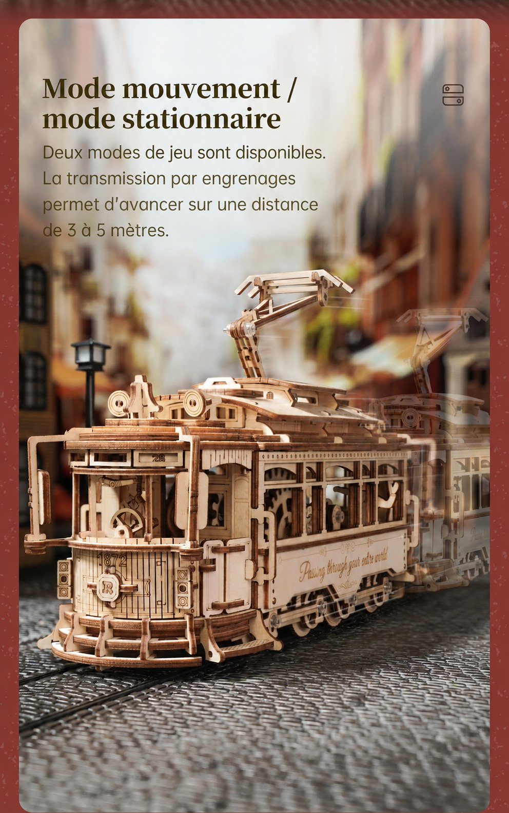 ROKR Classic City Tram LK801 Classic City Tram title affiche