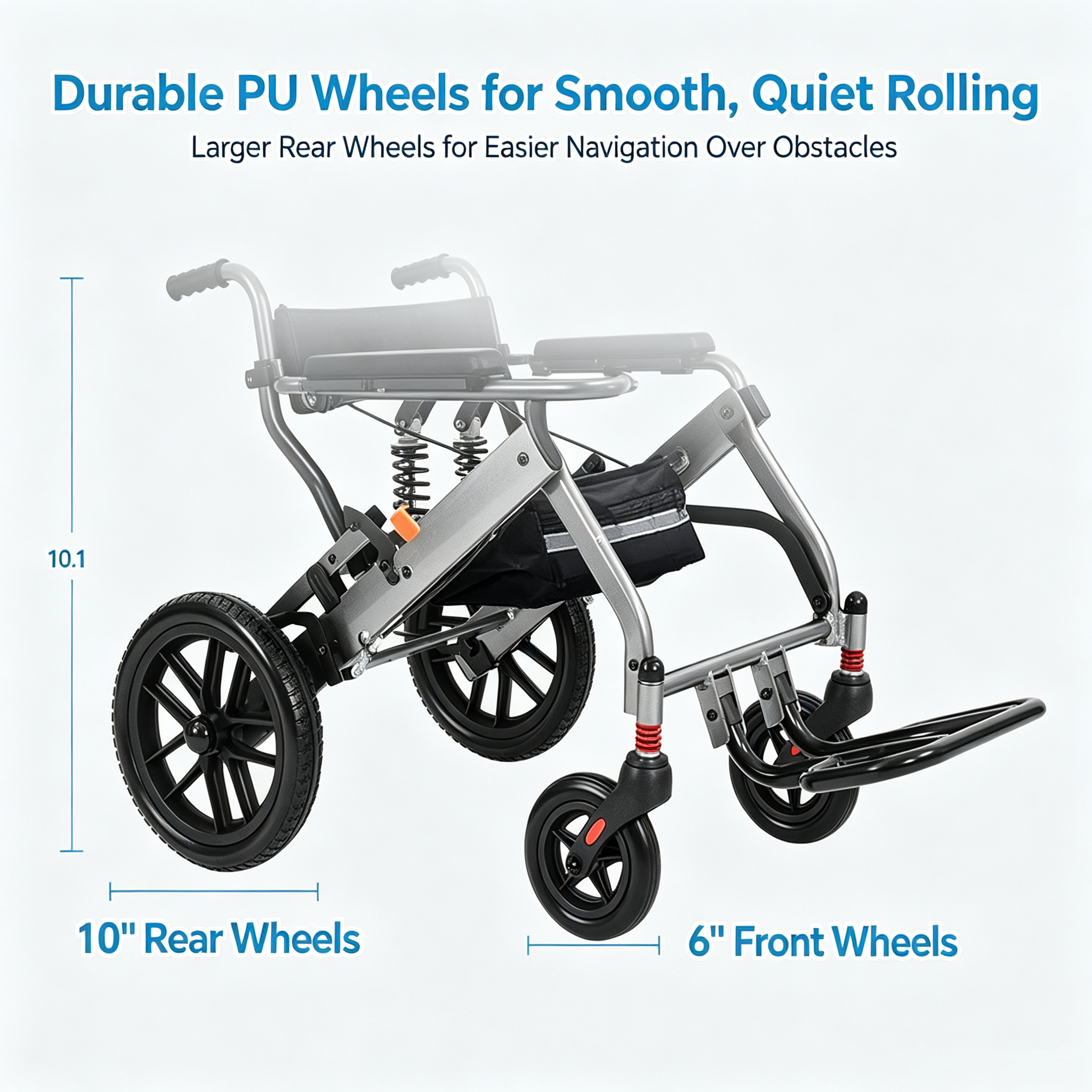 Wheelchair Lightweight Foldable