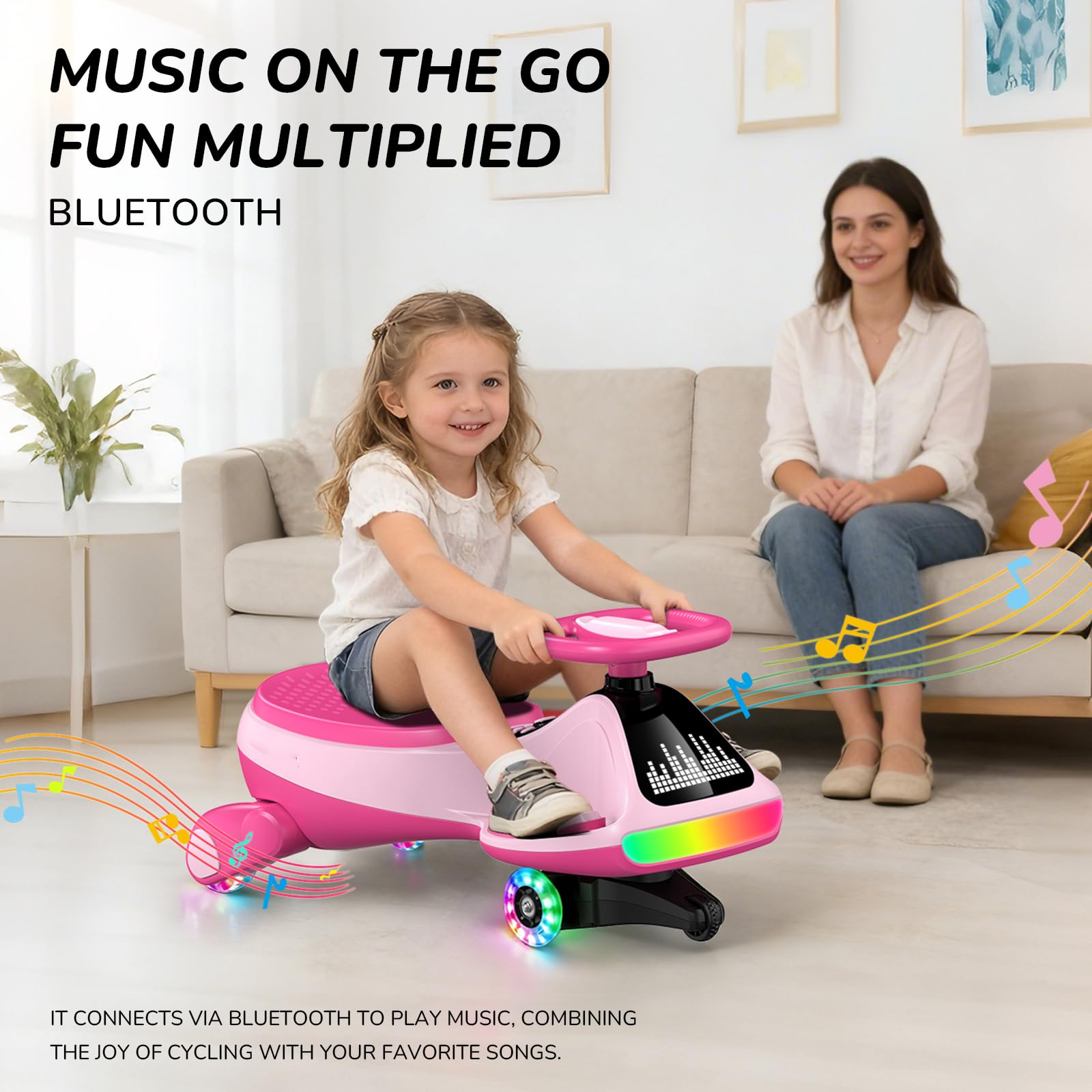 Electric Wiggle Car for Kids