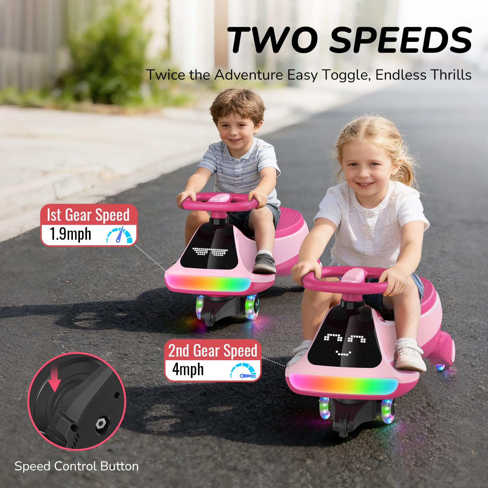 Electric Wiggle Car for Kids