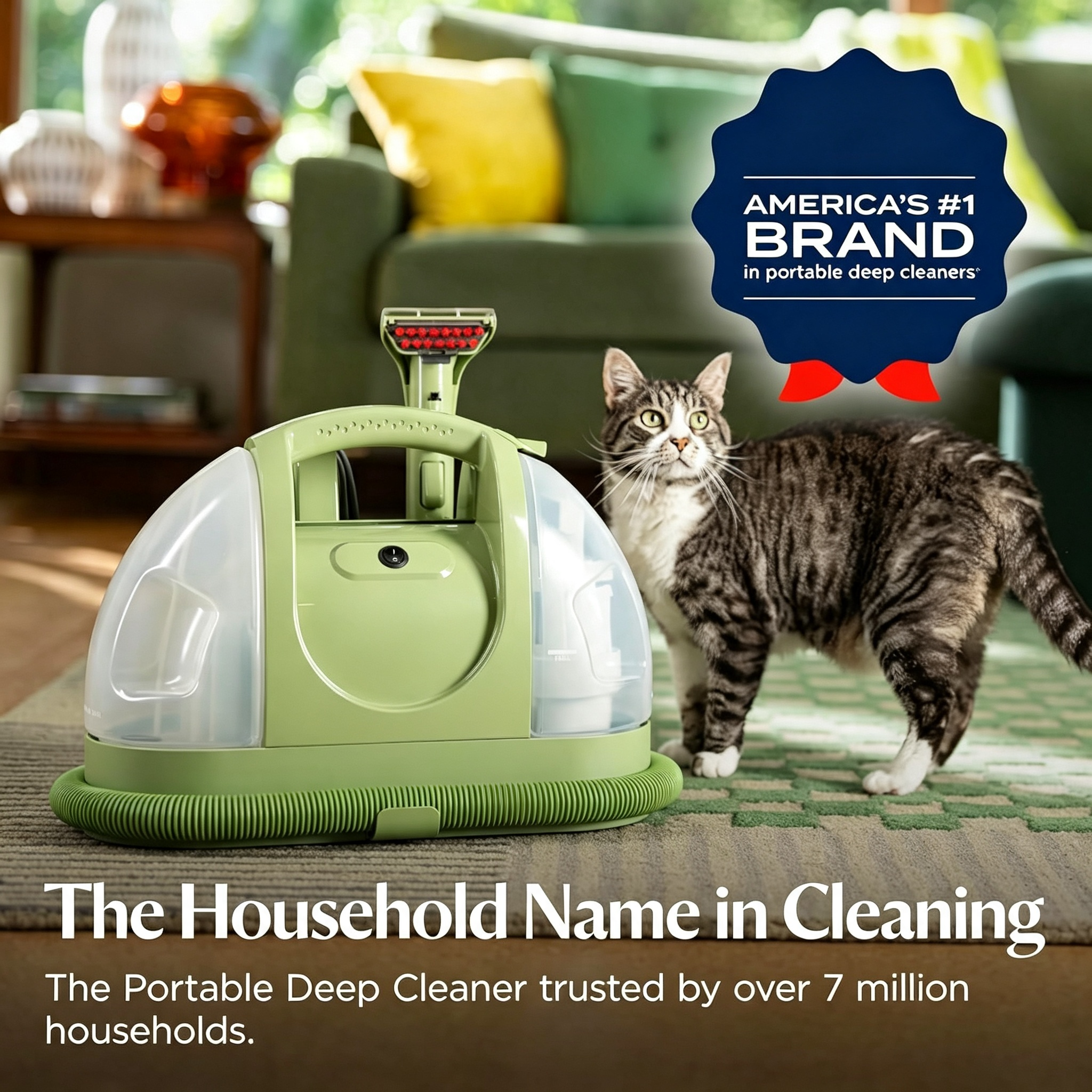 Little Green Mini Portable Carpet Cleaner