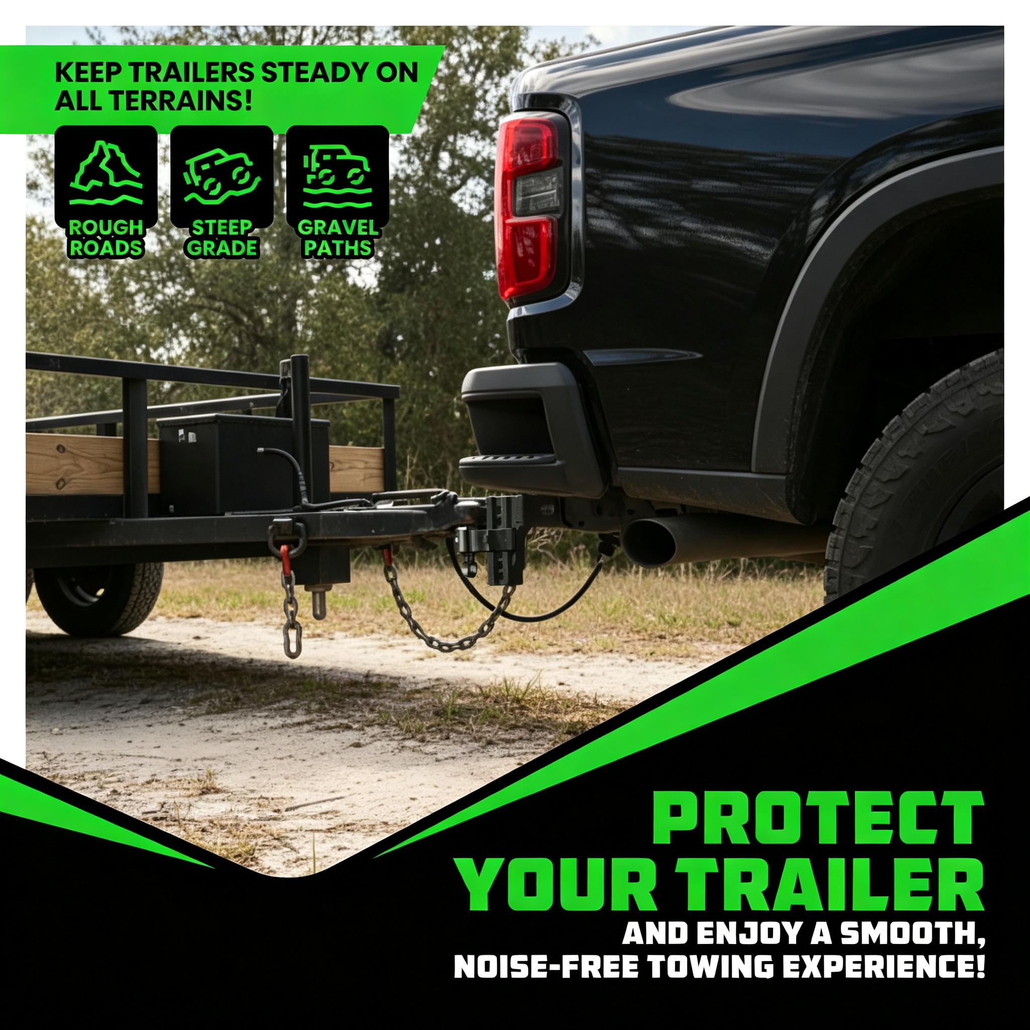  Adjustable Trailer Hitch