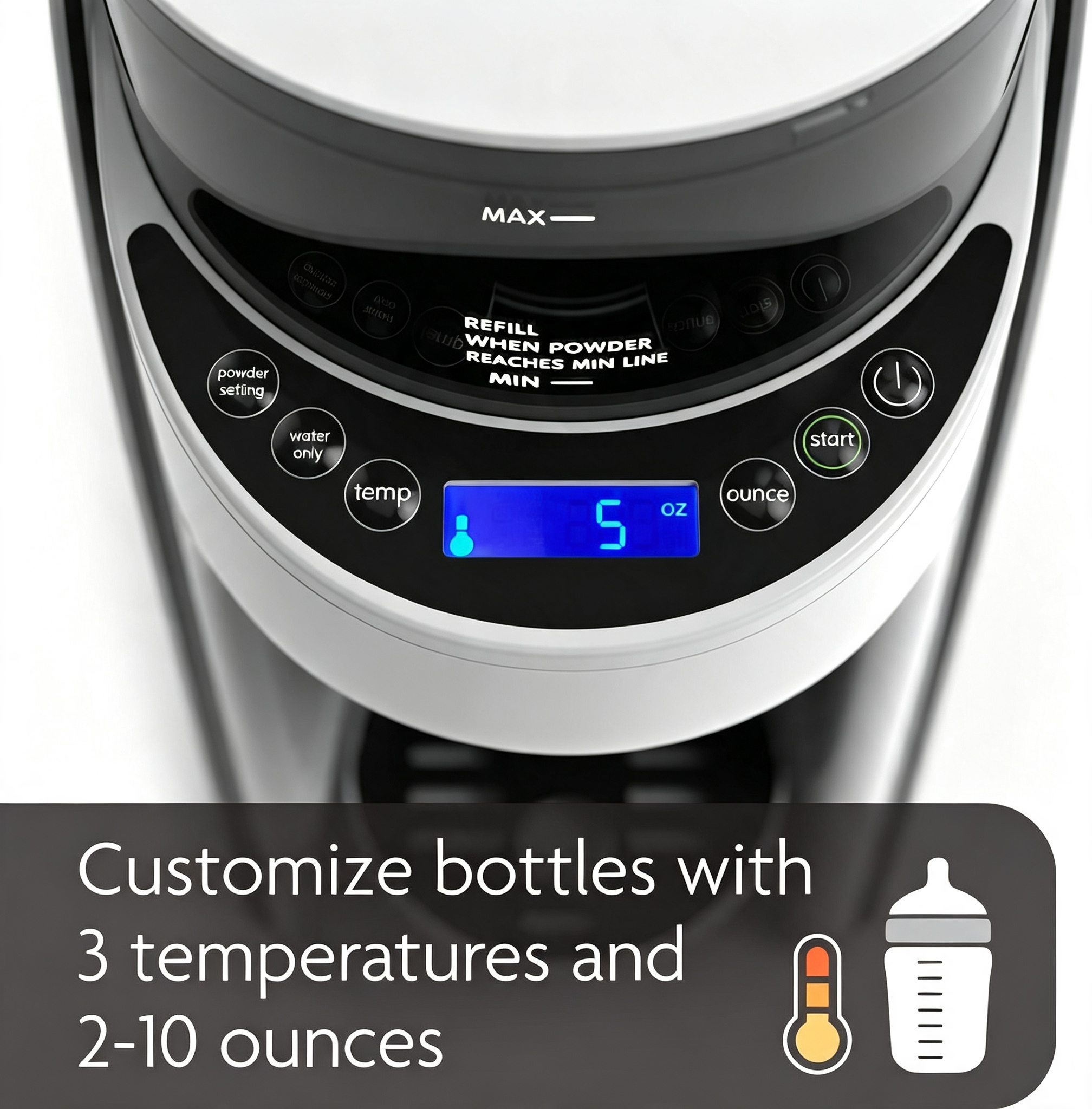 Automatically Mix a Warm Formula Bottle