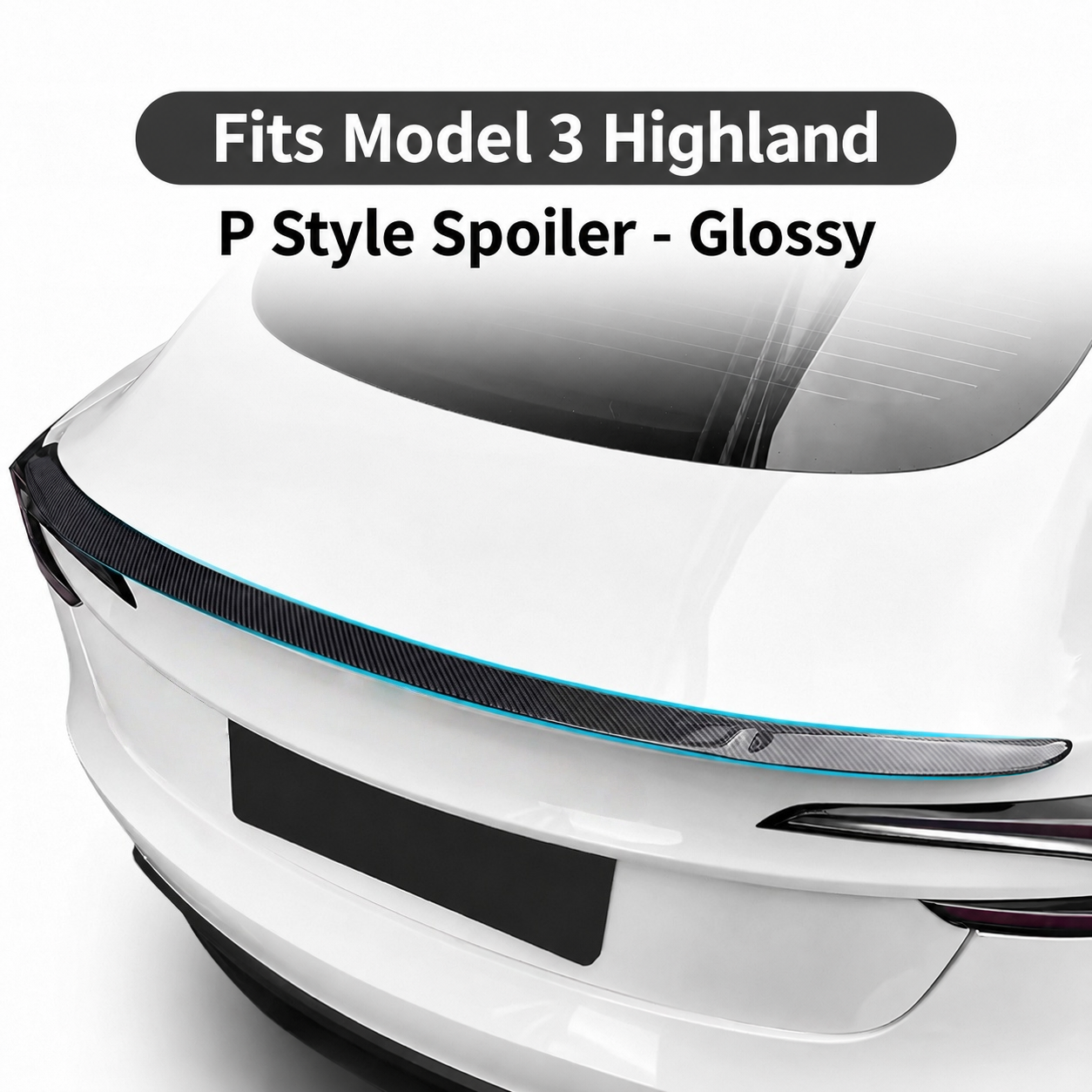 Carbon Fieber Spoiler For Model Y / Model 3