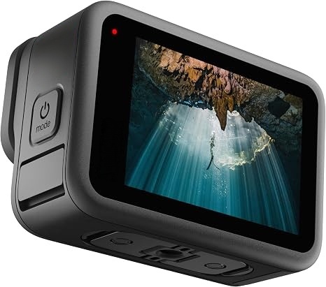 4K Ultra HD Dual Screen Action Camera, Waterproof Sports Cam （Fuel your creativity）