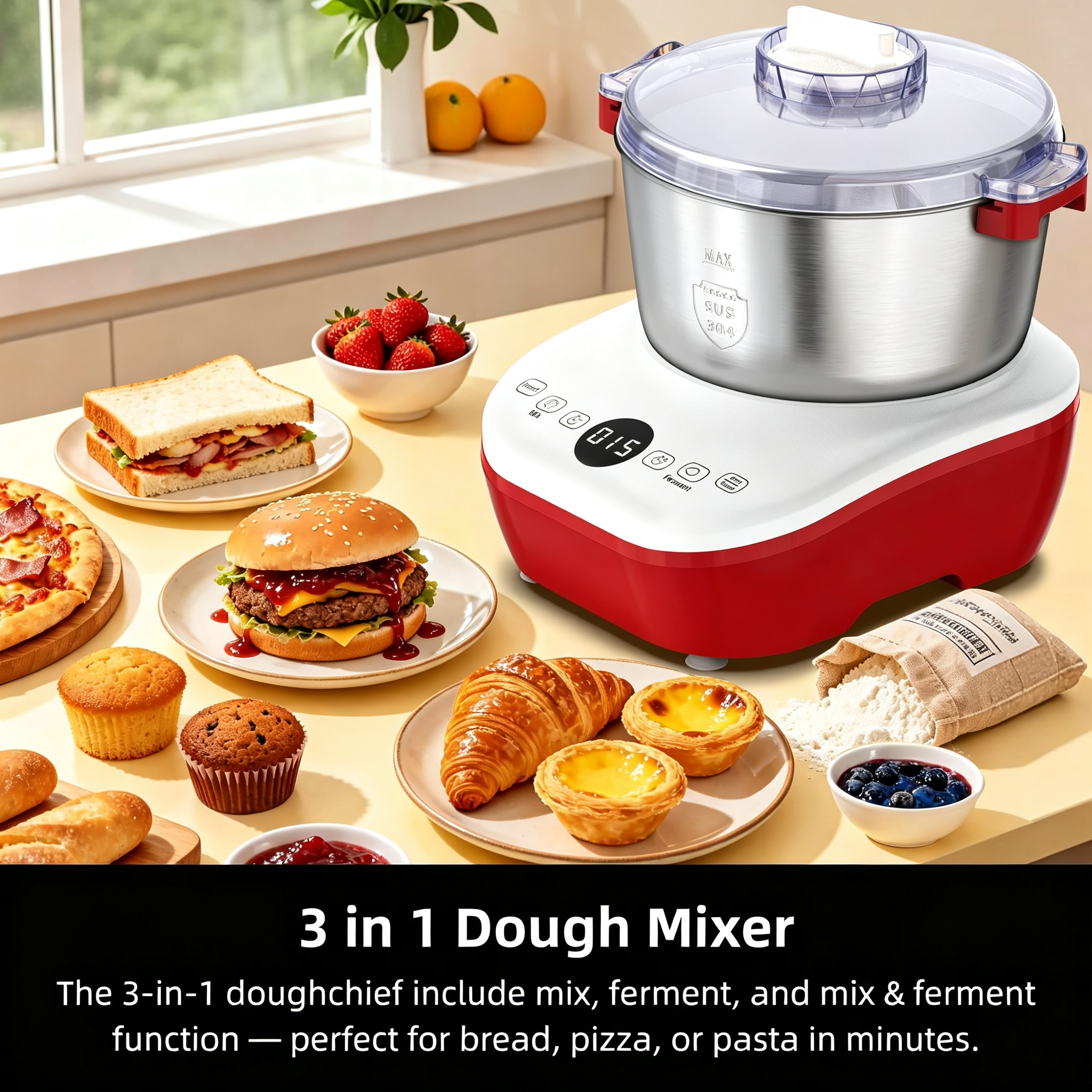 Electric Dough Mixer