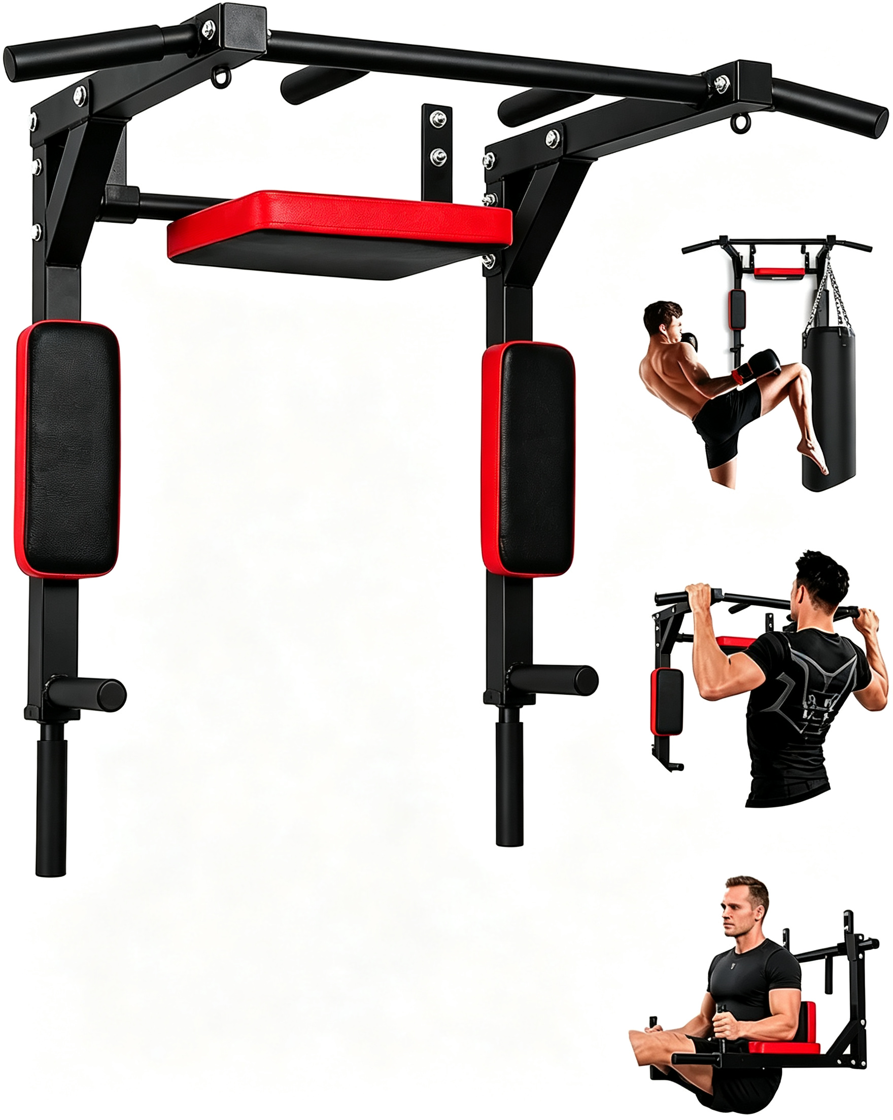 Wall-mounted home fitness equipment