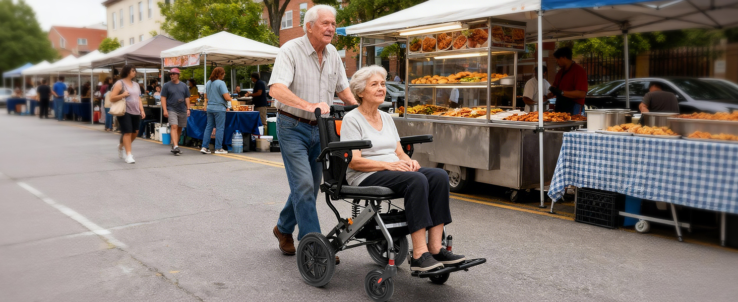 Wheelchair for adults