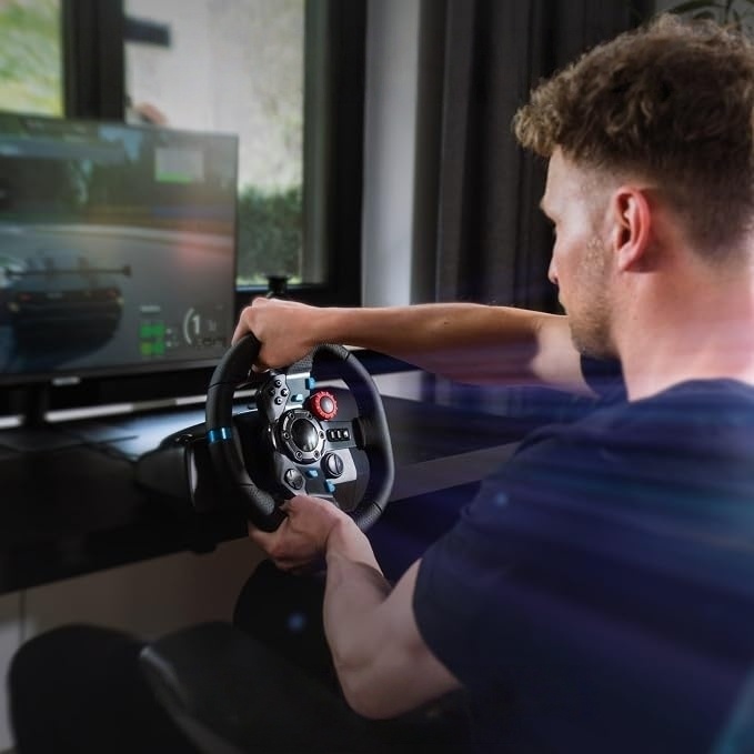 Driving Force Wheel and Shifter for Playstation & PC