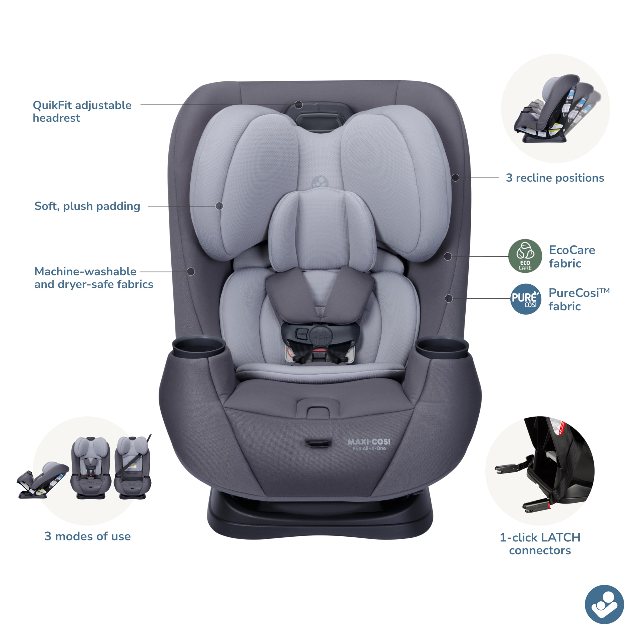 All-in-One Convertible Car Seat