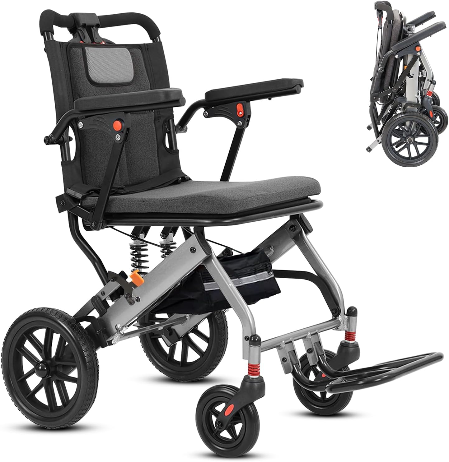Wheelchair Lightweight Foldable