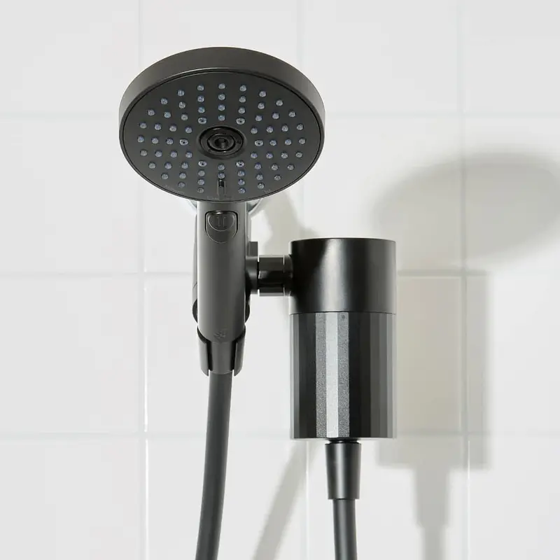 sproos! - Handheld Showerhead, High Performance Filtration, Blue | Healthier Hair and Skin - DIY Installation - Renter Friendly - 3 Spray Functions - 70 Inch Hose - High Pressure Performance
