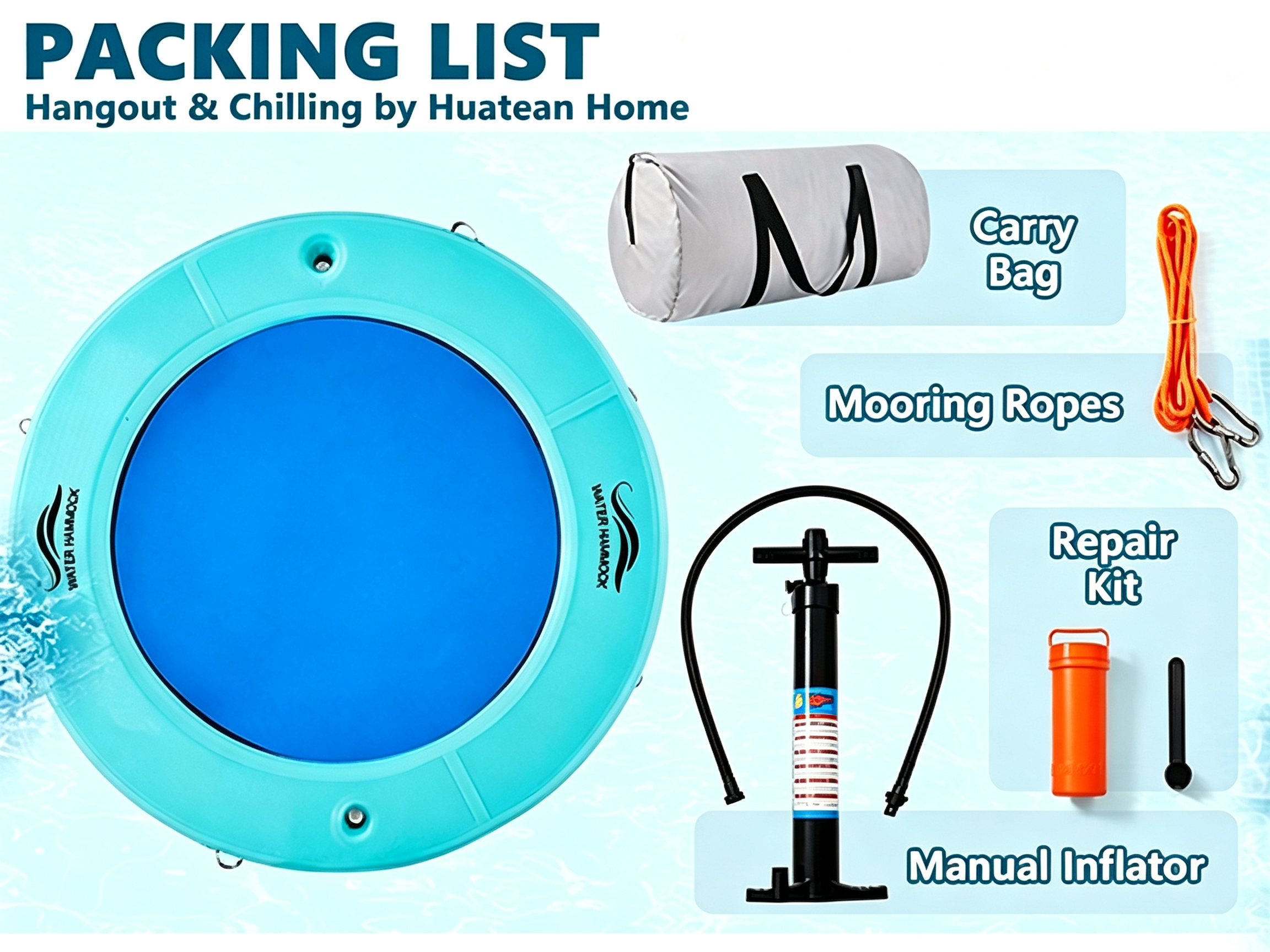 Inflatable Water Hammock 