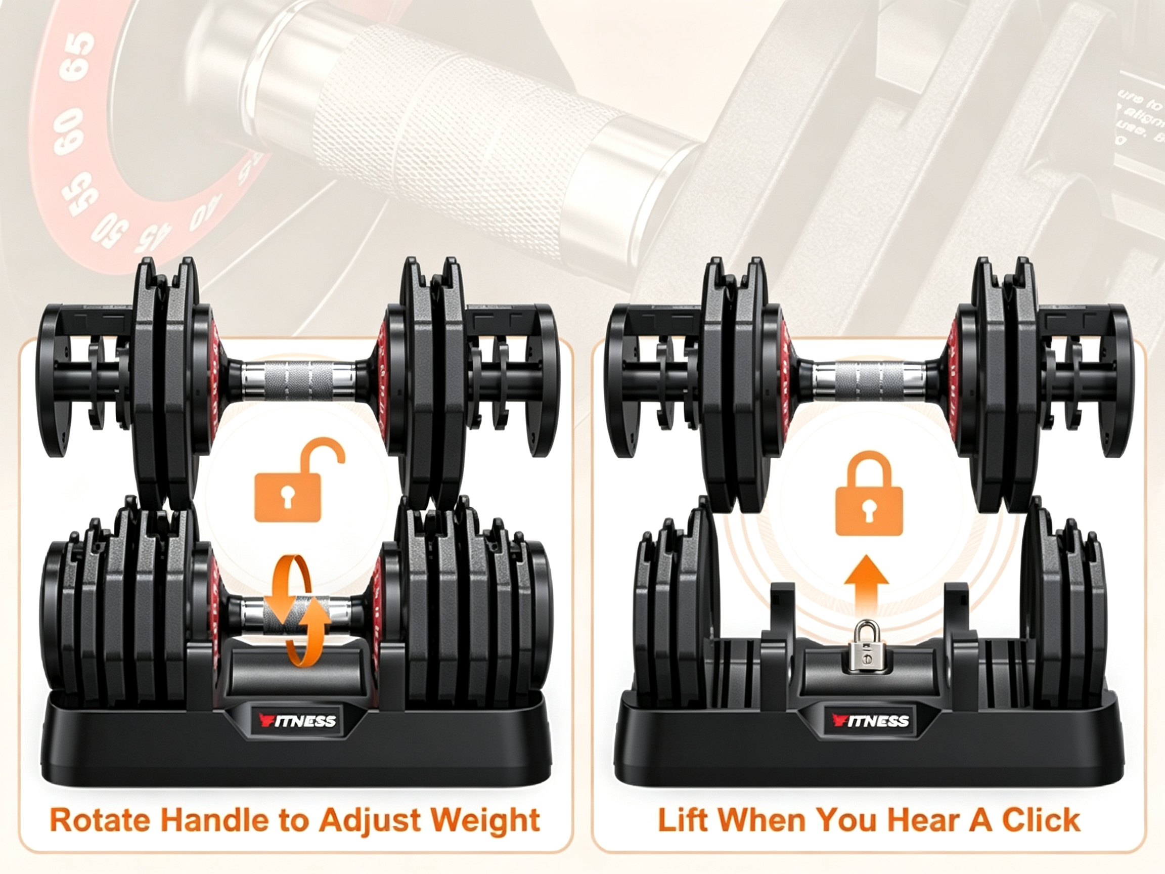 Adjustable Dumbbells