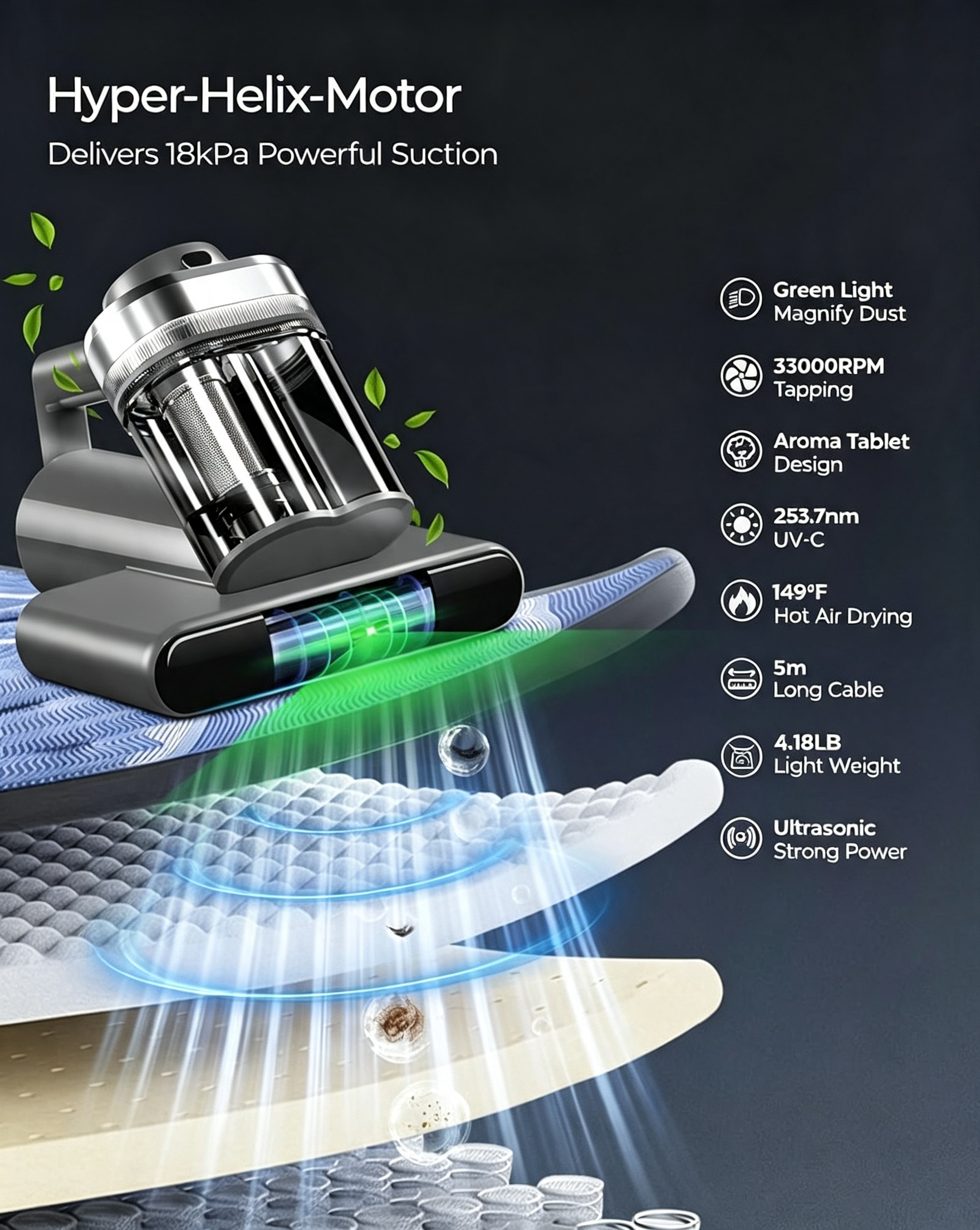 Mattress Bed Vacuum Cleaner