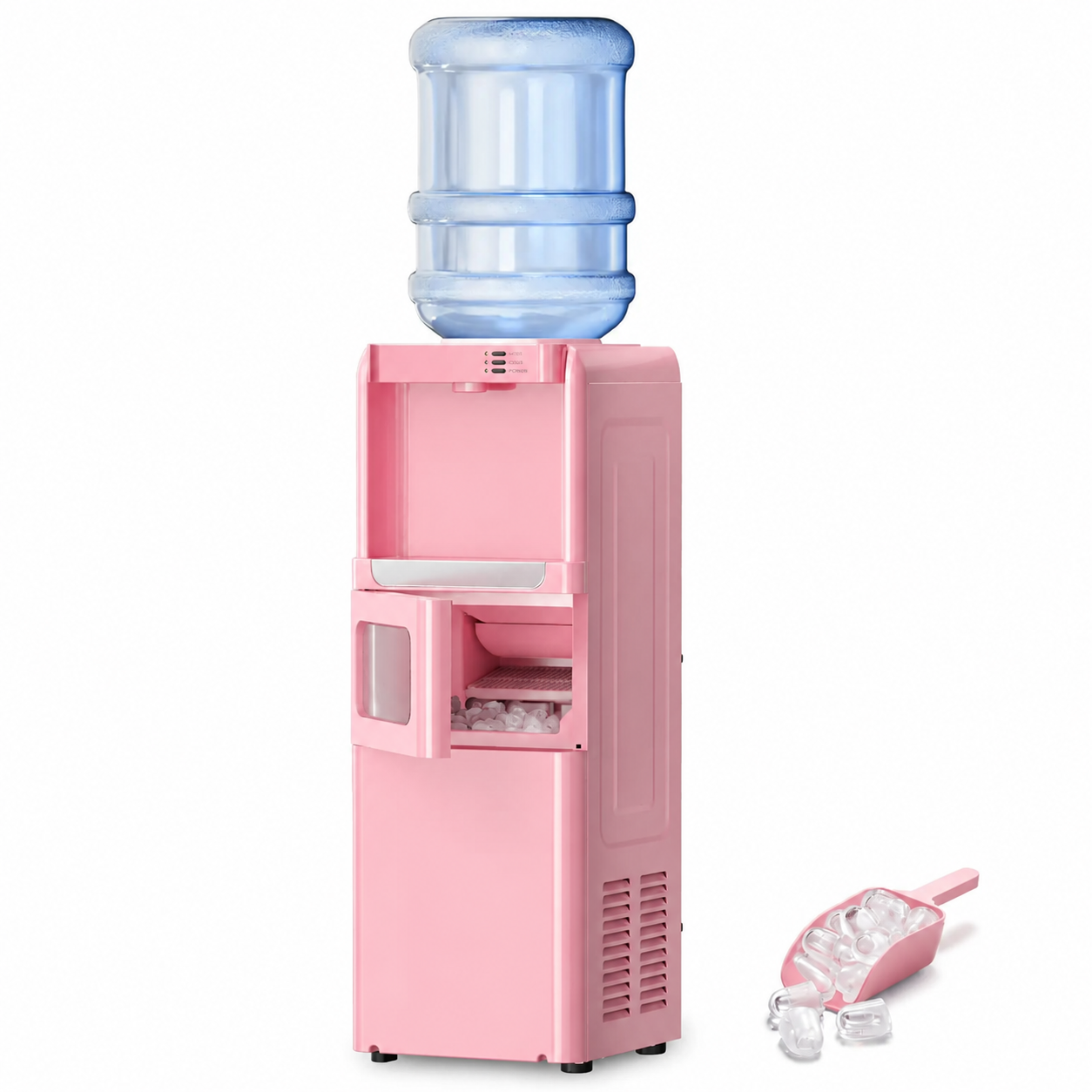  3-in-1 Hot and Cold Water Cooler with Ice Maker