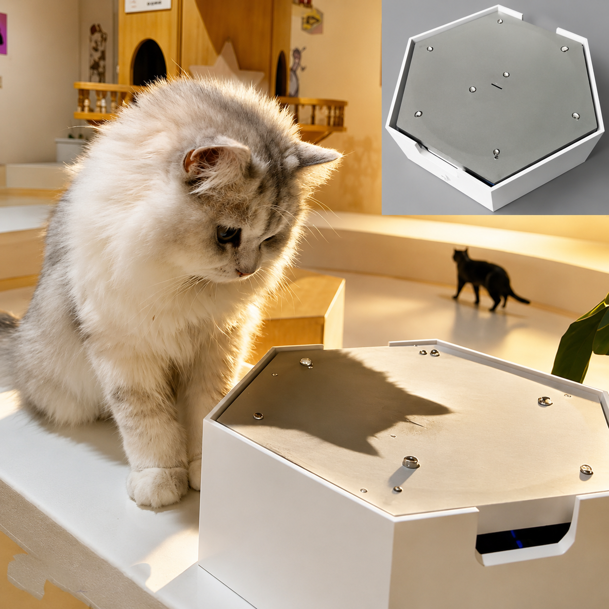 🎉 (CLEARANCE SALE) 🎉Interactive Water Drip Cat Toy Fountain