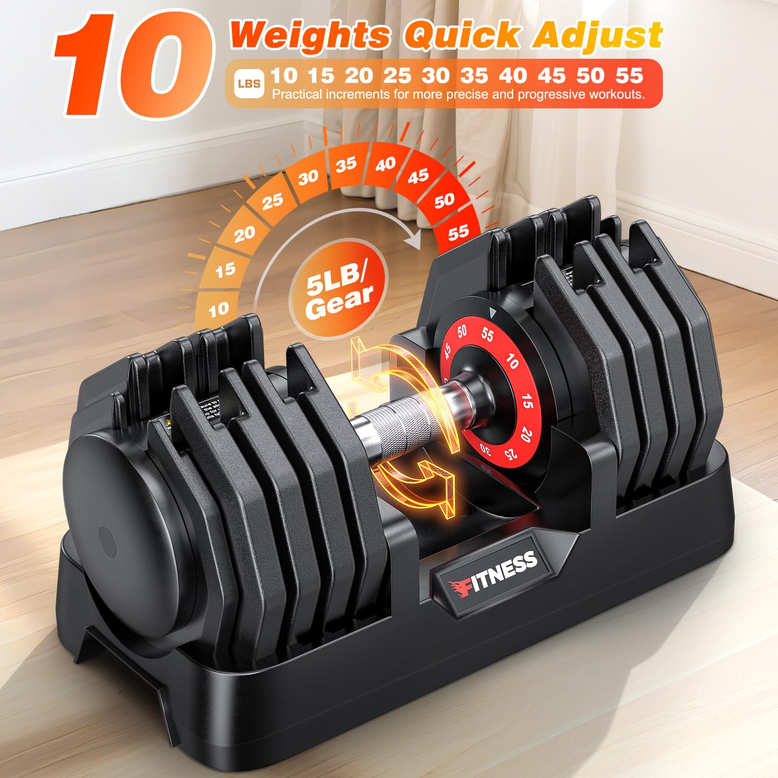 Adjustable Dumbbells