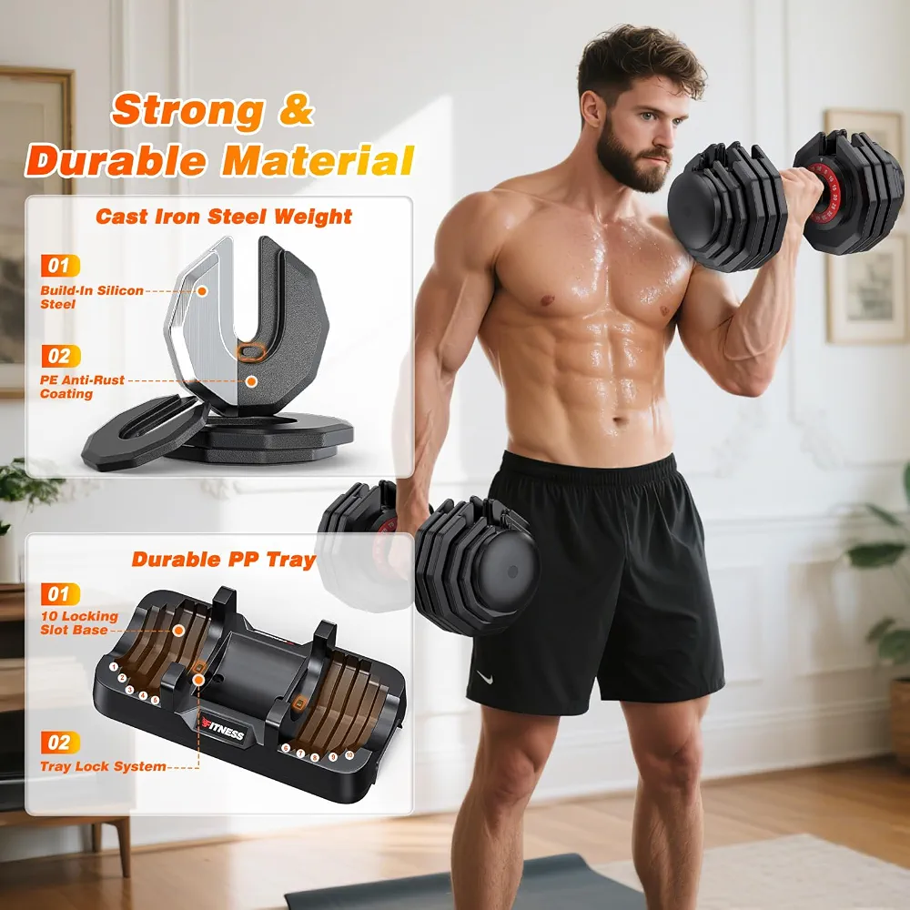 Adjustable Dumbbells