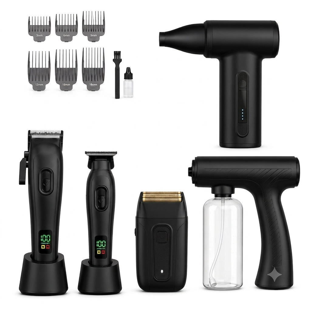5-in-1 Barber Kit Hair Clipper