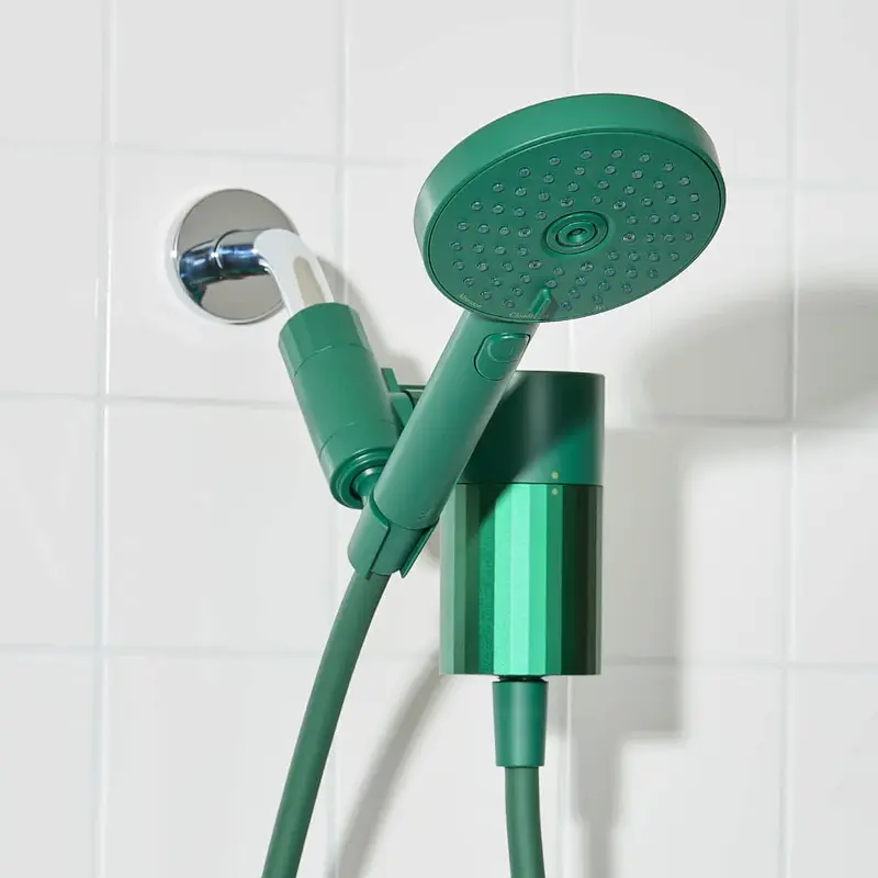 sproos! - Handheld Showerhead, High Performance Filtration, Blue | Healthier Hair and Skin - DIY Installation - Renter Friendly - 3 Spray Functions - 70 Inch Hose - High Pressure Performance