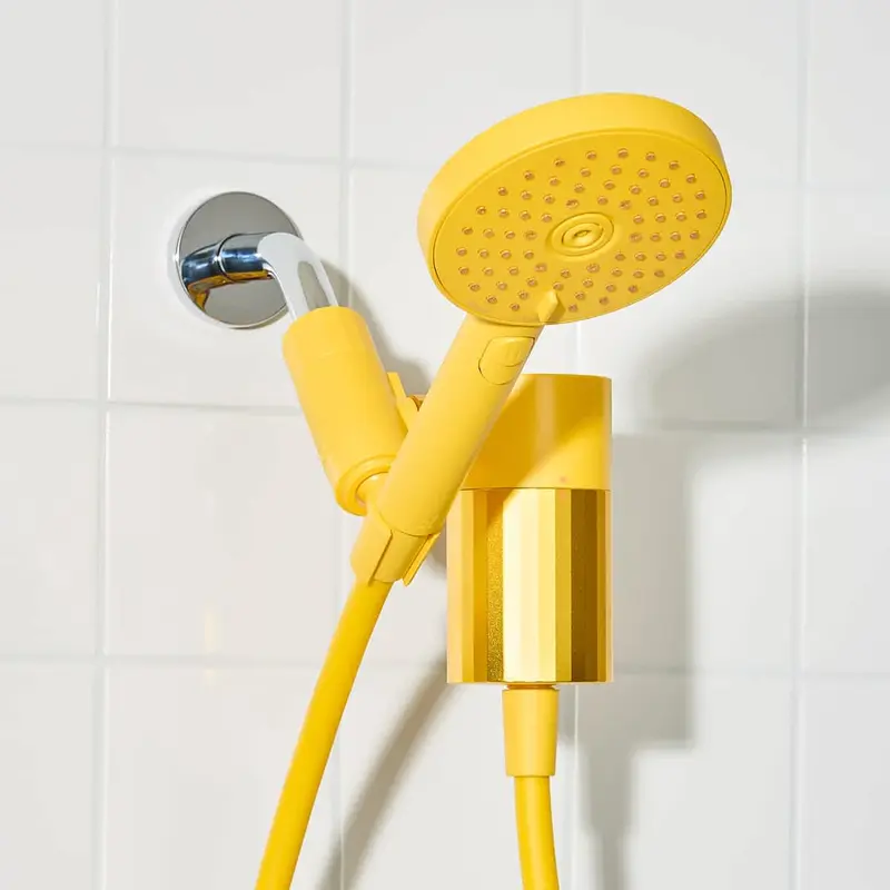 sproos! - Handheld Showerhead, High Performance Filtration, Blue | Healthier Hair and Skin - DIY Installation - Renter Friendly - 3 Spray Functions - 70 Inch Hose - High Pressure Performance