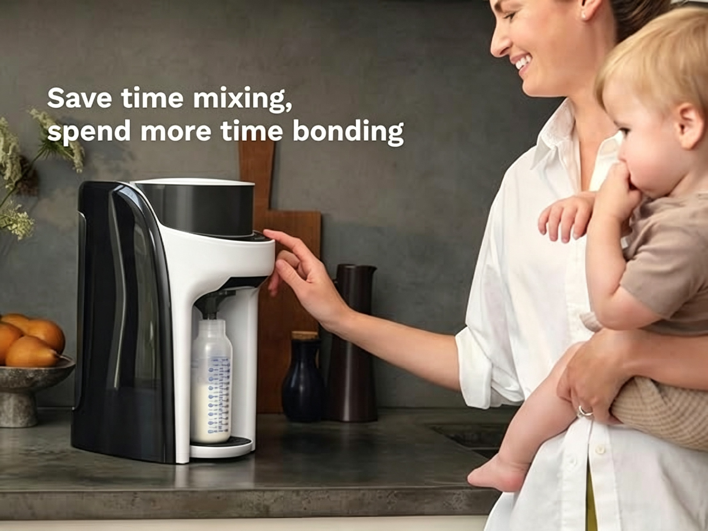 Automatically Mix a Warm Formula Bottle