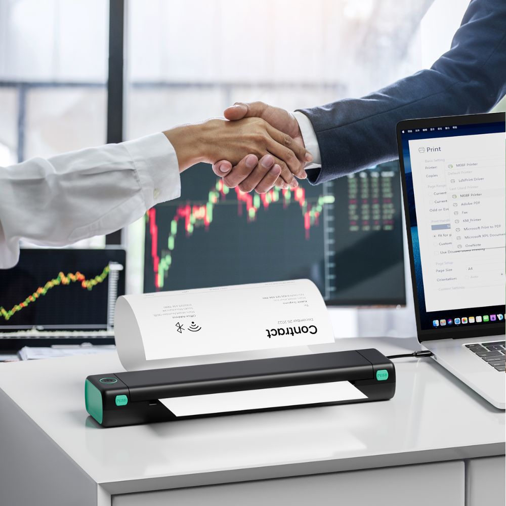 Phomemo Direct Thermal Letter & A4 Portable Printer