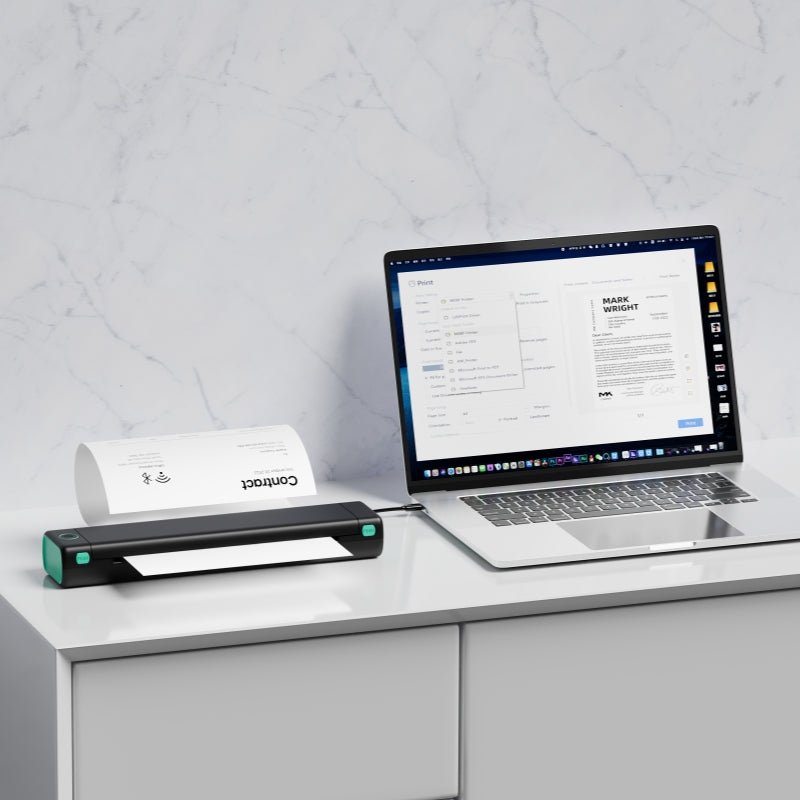 Phomemo Direct Thermal Letter & A4 Portable Printer