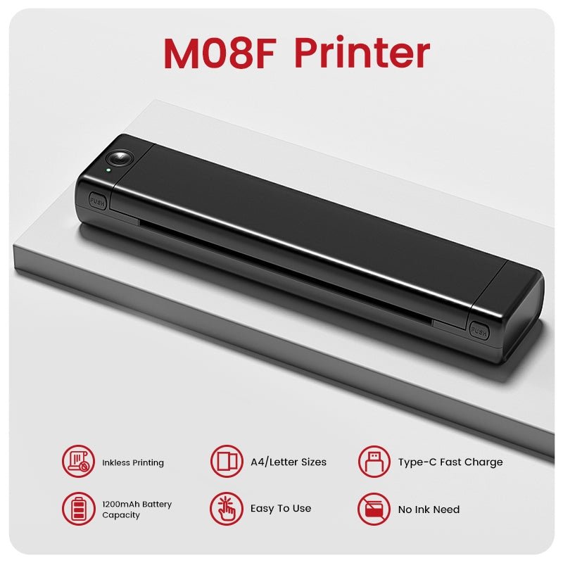 Phomemo Direct Thermal Letter & A4 Portable Printer