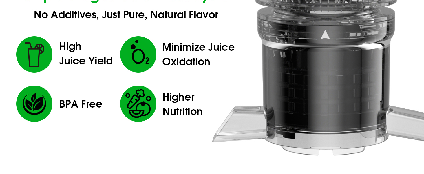 High Juice Yield