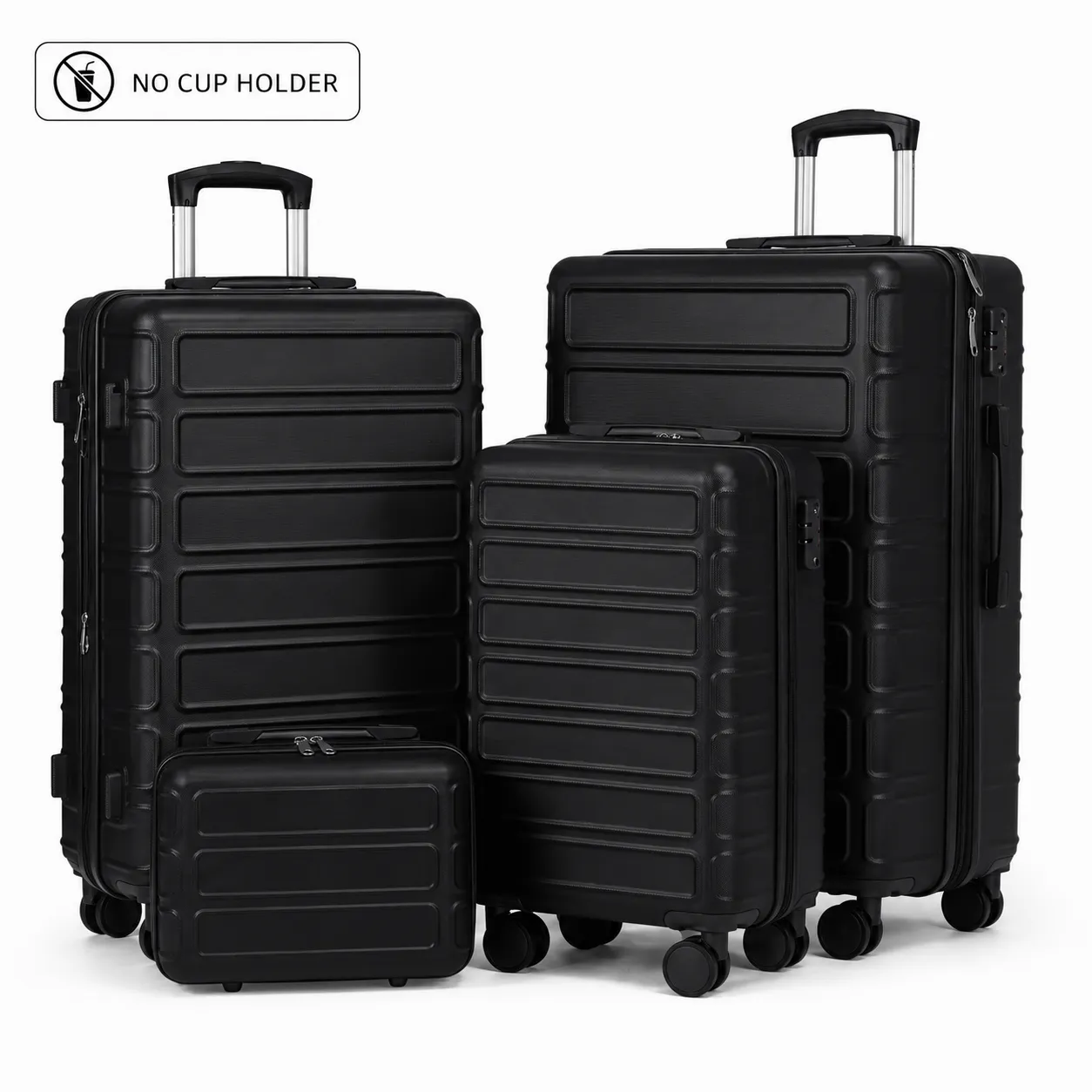 🔥Last Day For Clearance🔥4 Piece Expandable Hardshell Luggage Set with TSA Lock