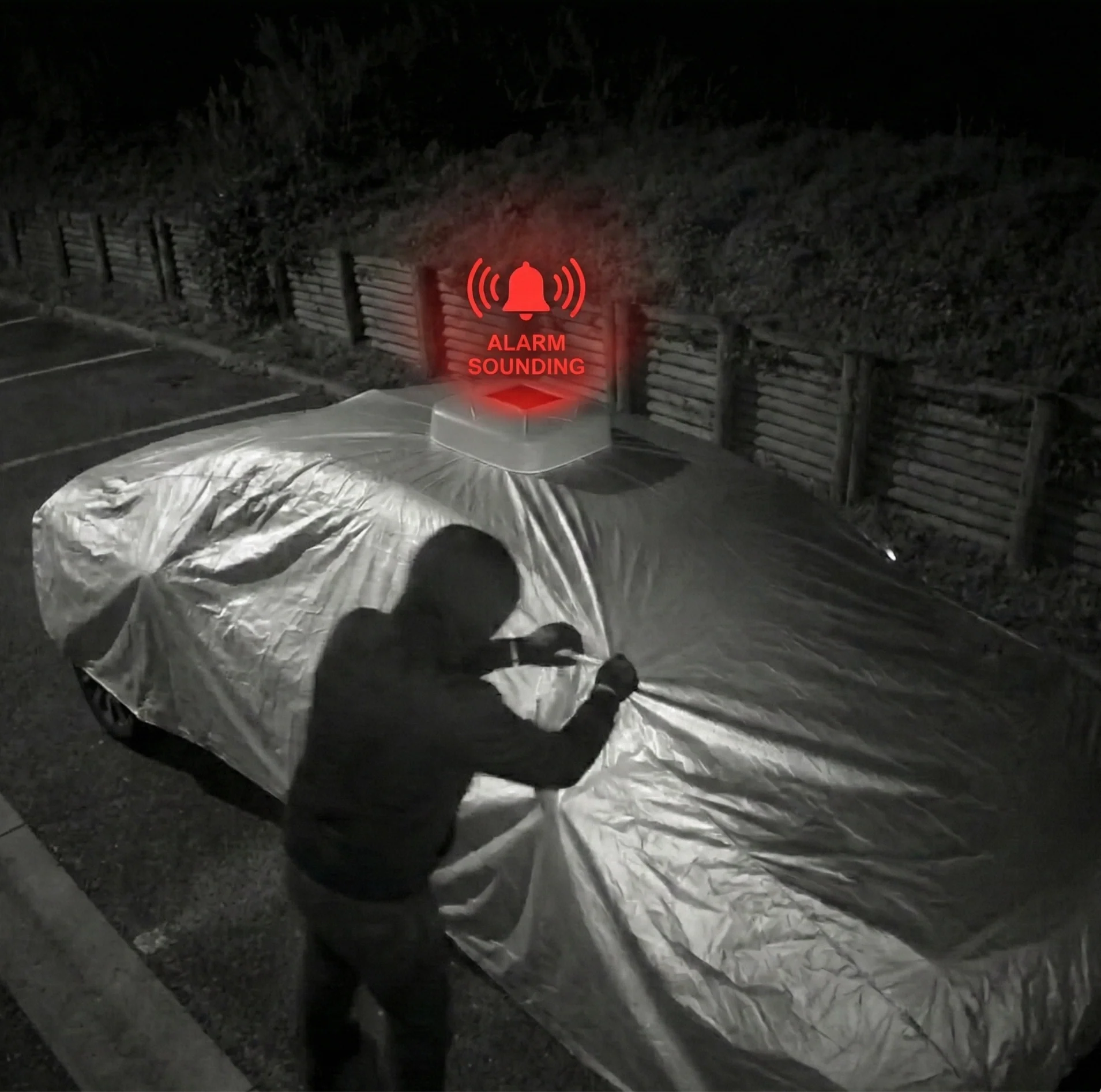 Automatic Smart Car Cover – Anti-Theft Alarm | Remote Control | All-Weather Protection