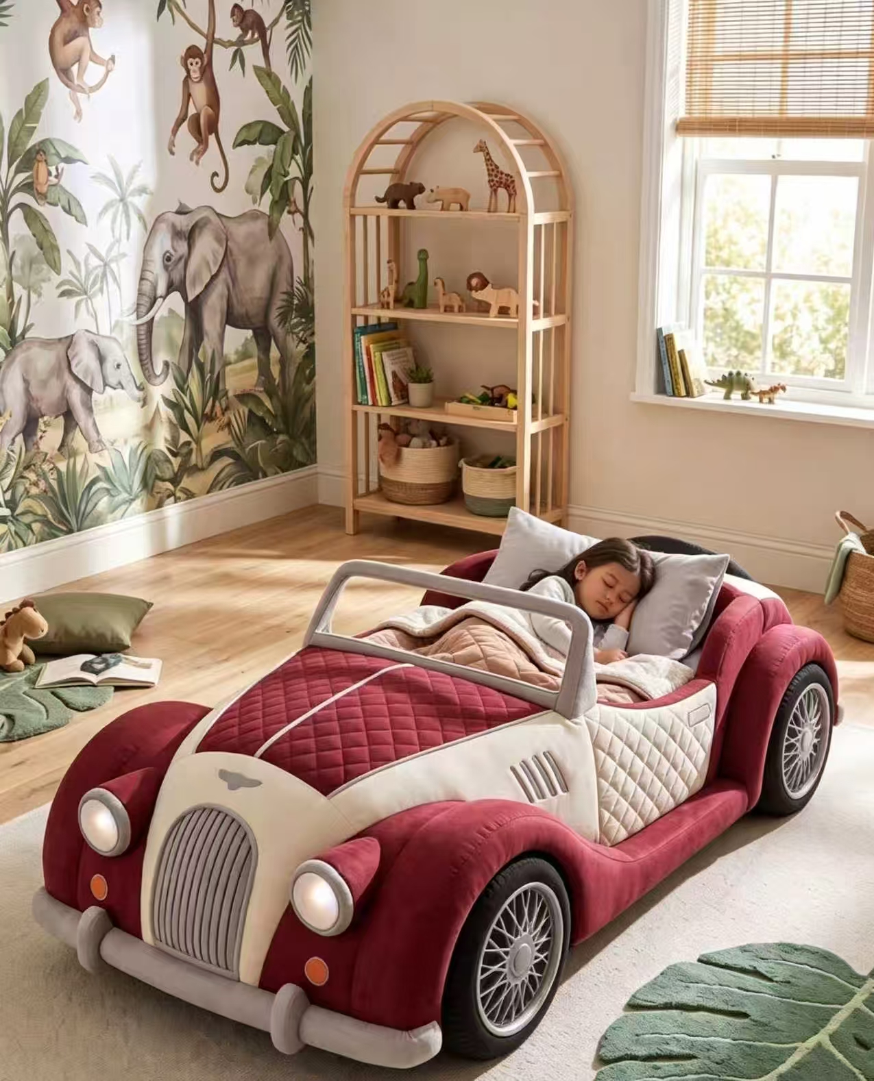 These Inflatable Car Kids Beds Put Bedtime in the Fast Lane
