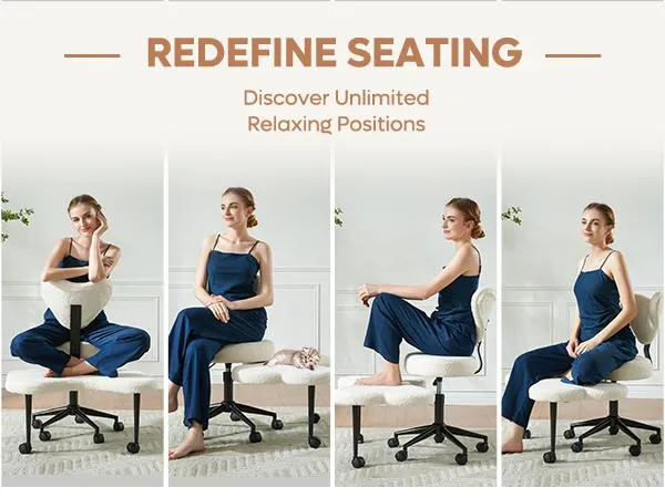 Multiple comfortable sitting positions