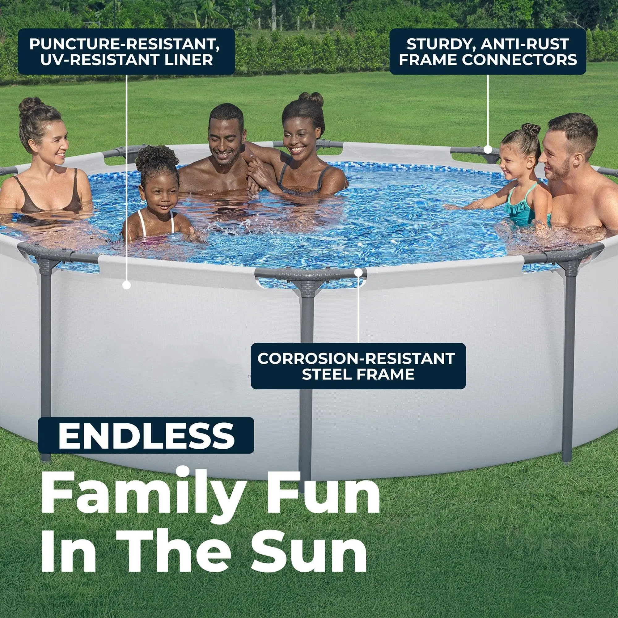 Bestway Steel Pro MAX 10ft Above Ground Pool with Pump