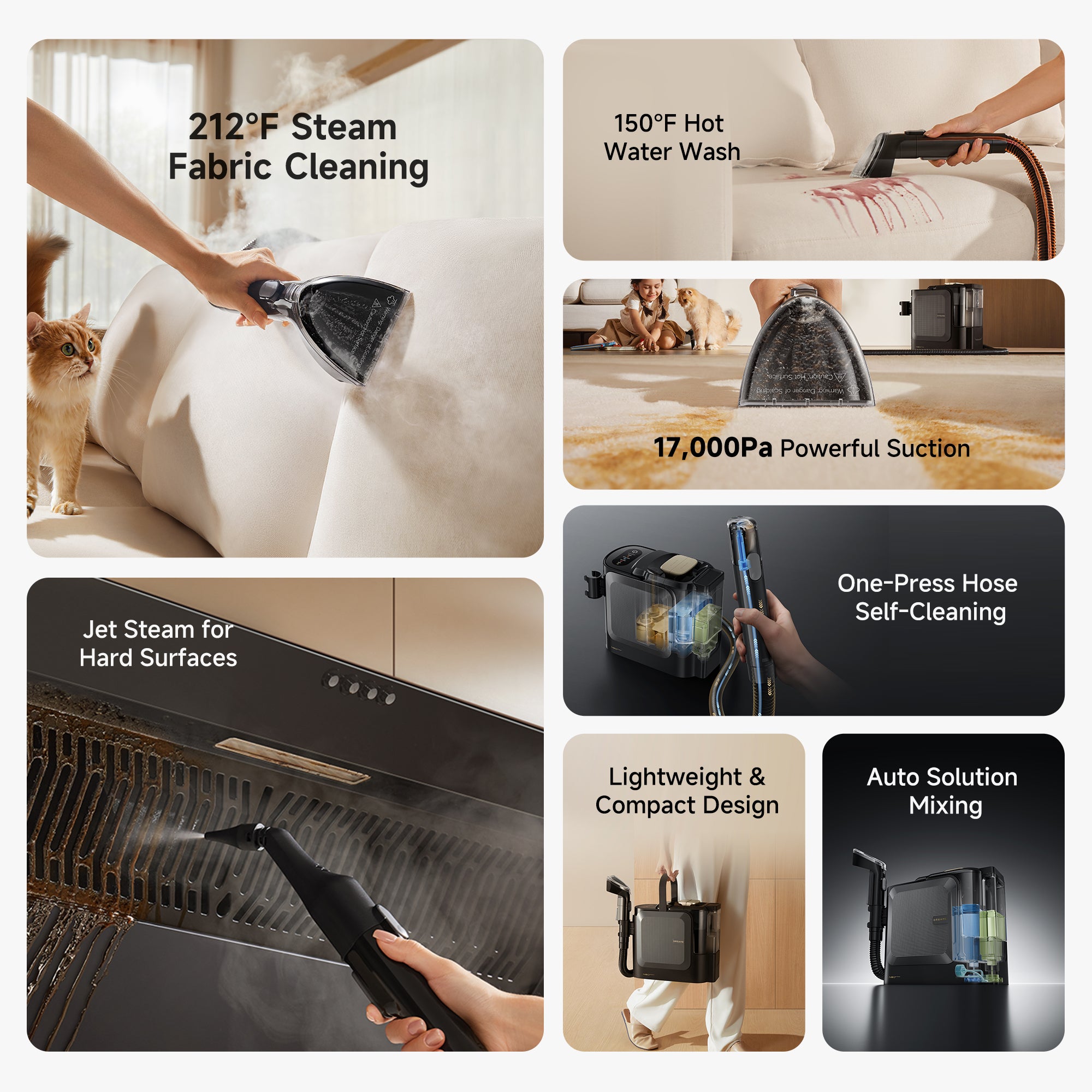  Steam Portable Carpet Cleaner