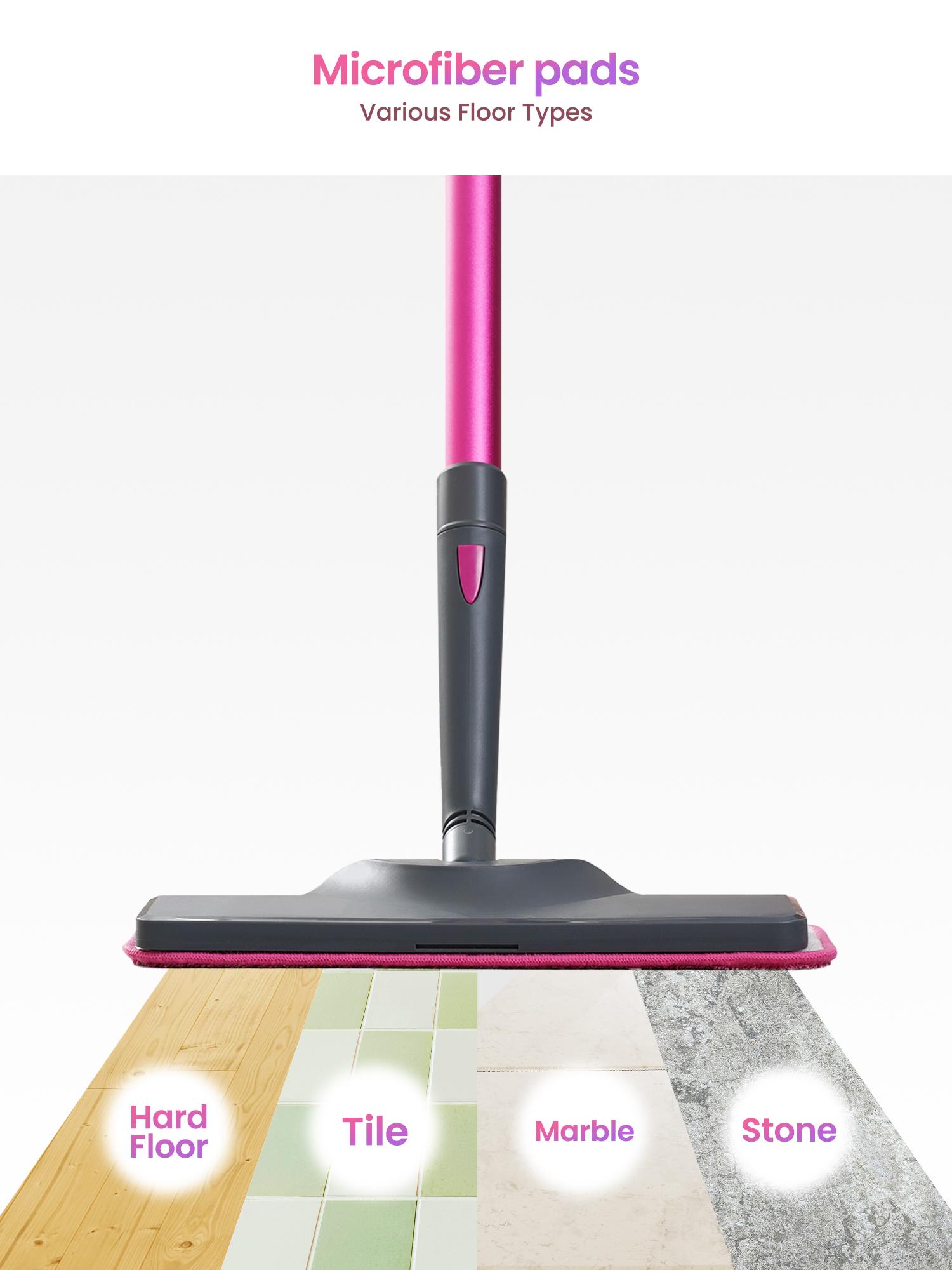 Schenley 18-in-1 Steam Mop with Detachable Handheld Steamer for Walls, Floors, Tiles, Tackles Grease & Sticky Messes, Includes Multiple Accessories Cleaning Tools Cleaning Set