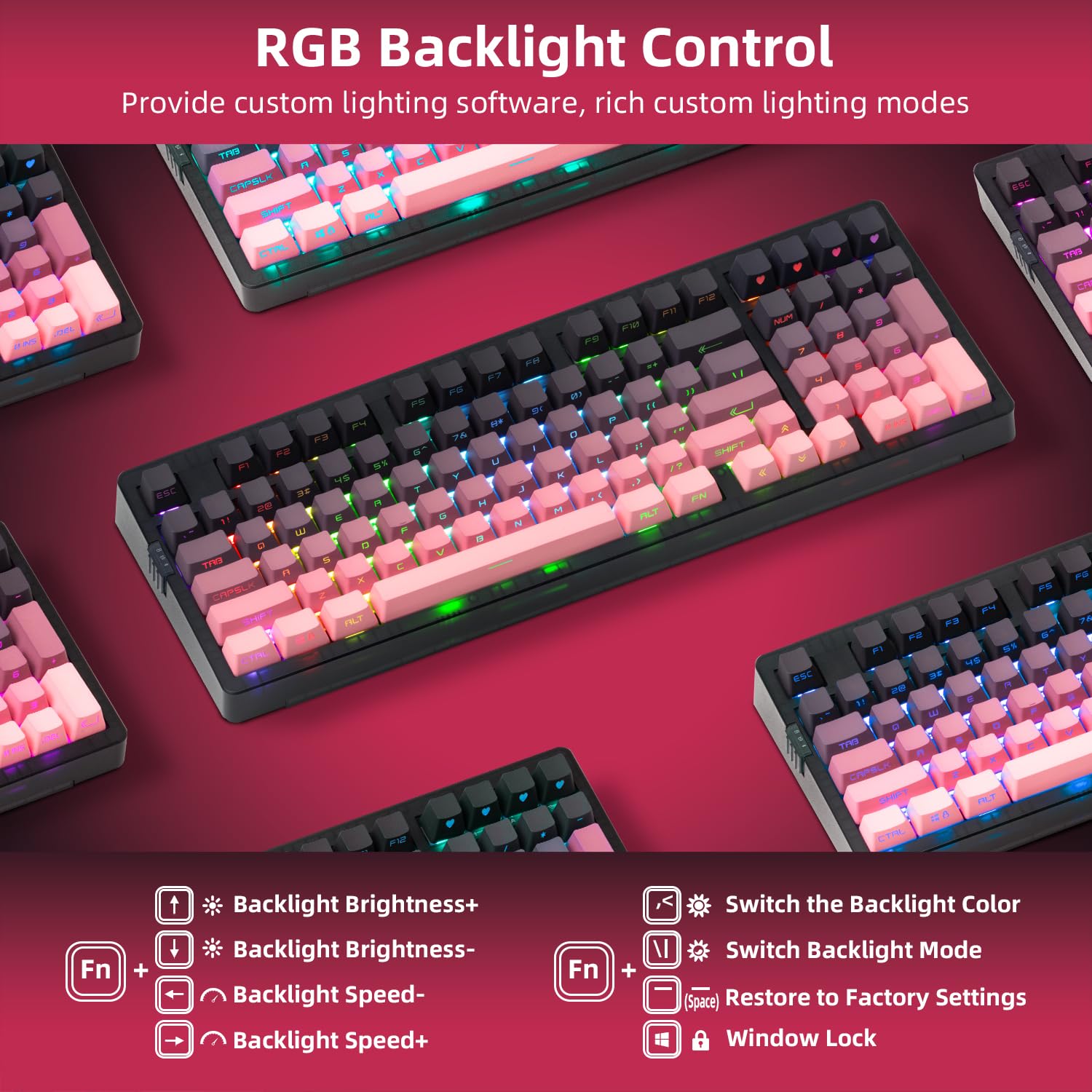 ZH980 95% Zornher Mechanical Keyboard