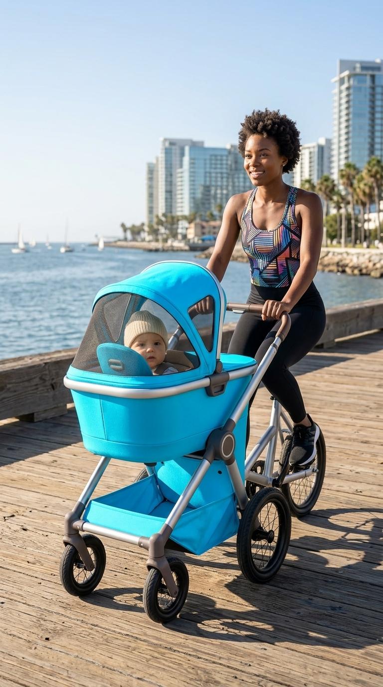 The Ultimate Bicycle Stroller Hybrid: A Bike and Stroller Combo - LuxArts