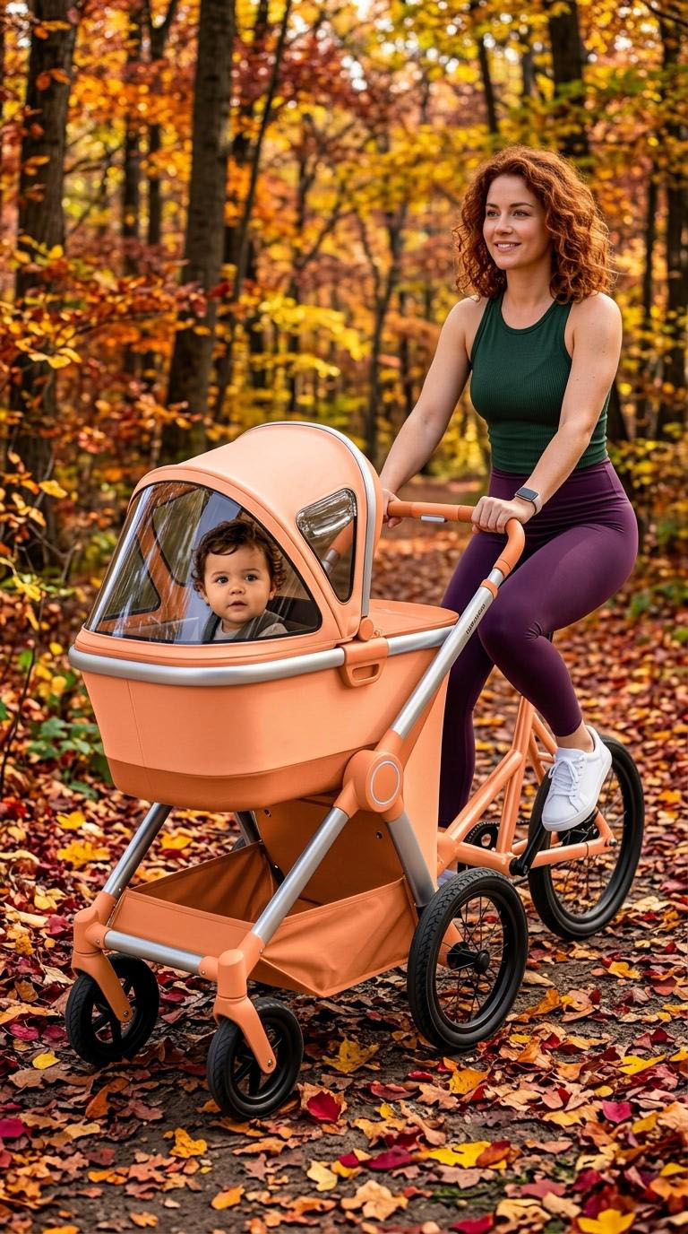 The Ultimate Bicycle Stroller Hybrid: A Bike and Stroller Combo - LuxArts