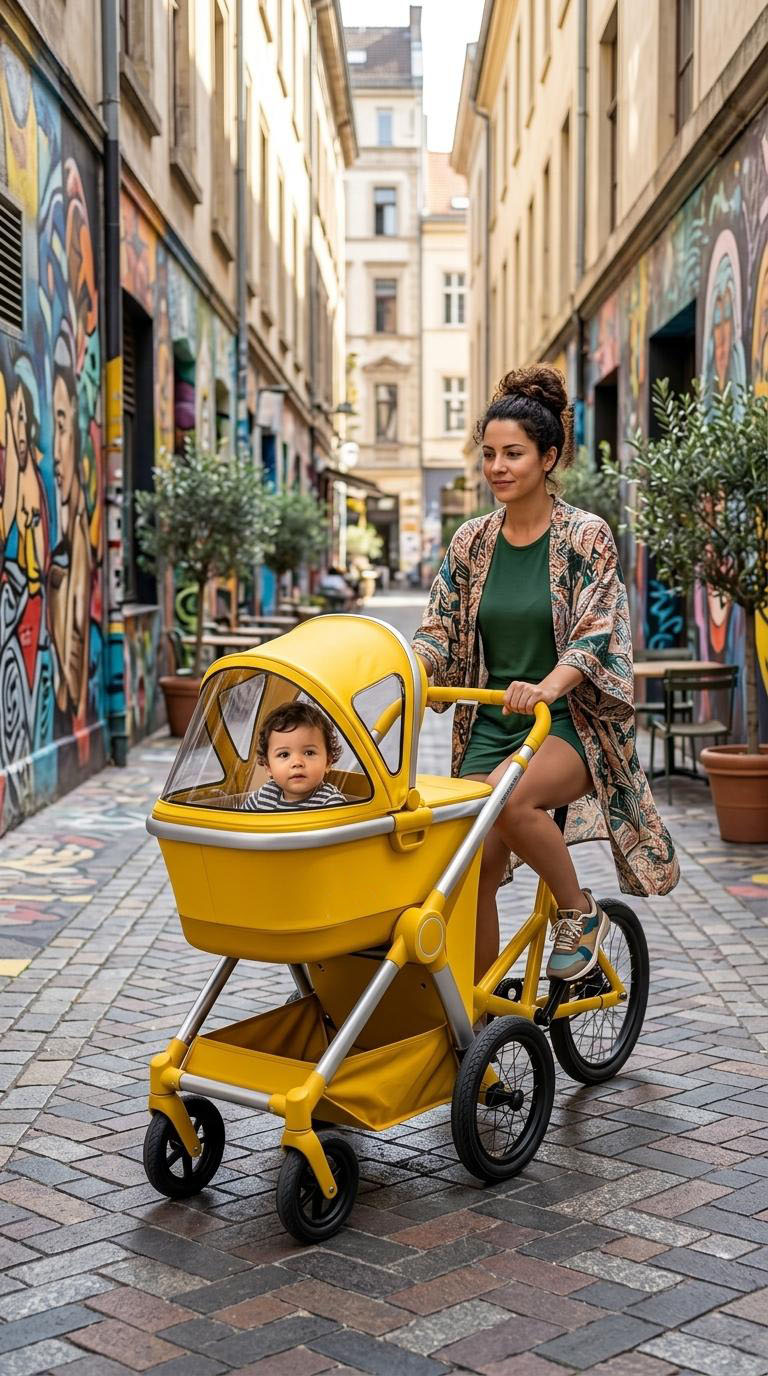 The Ultimate Bicycle Stroller Hybrid: A Bike and Stroller Combo - LuxArts